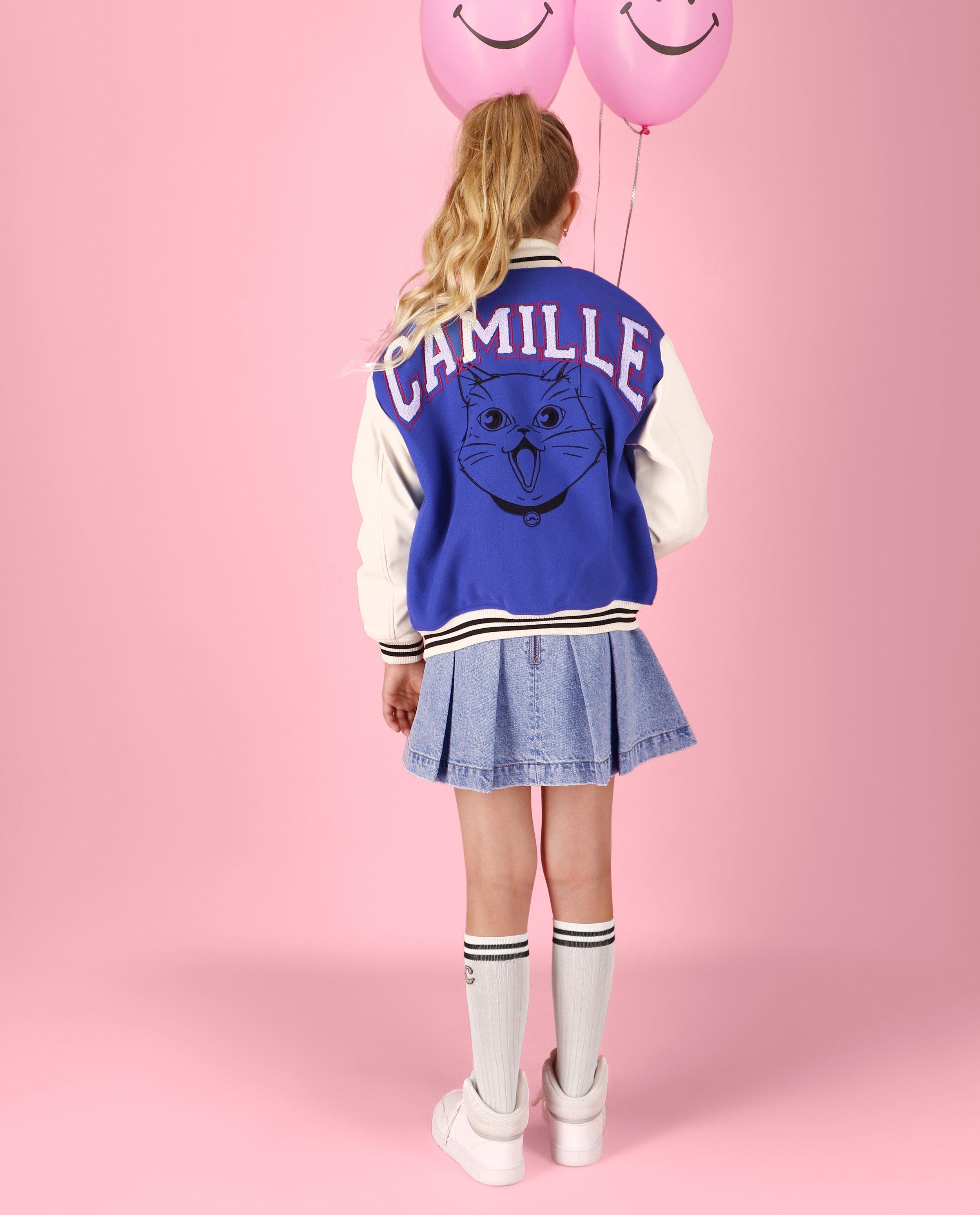 Teddys - Veste de baseball unisex avec des broderies, 4-14 ans
