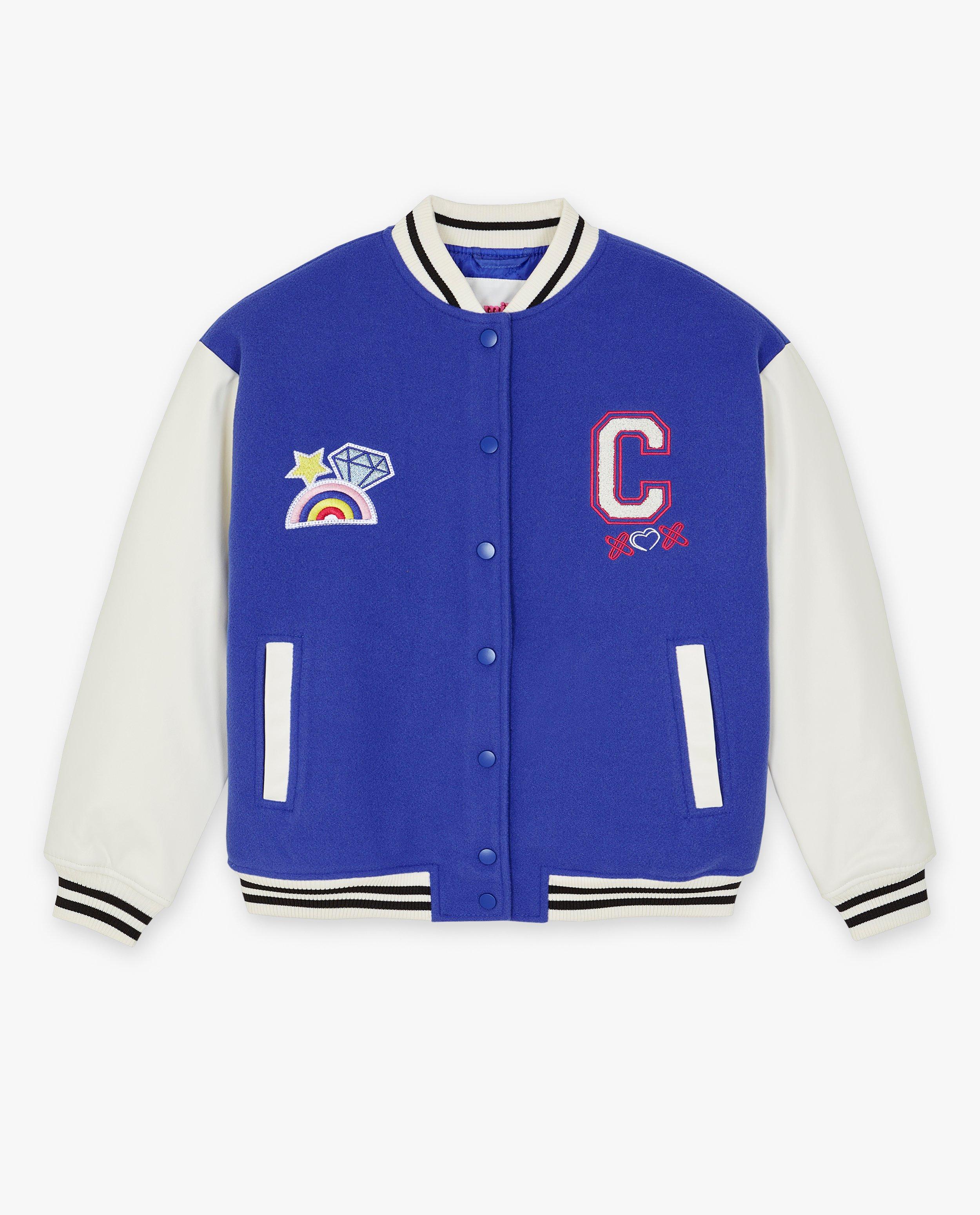 Teddys - Veste de baseball unisex avec des broderies, 4-14 ans