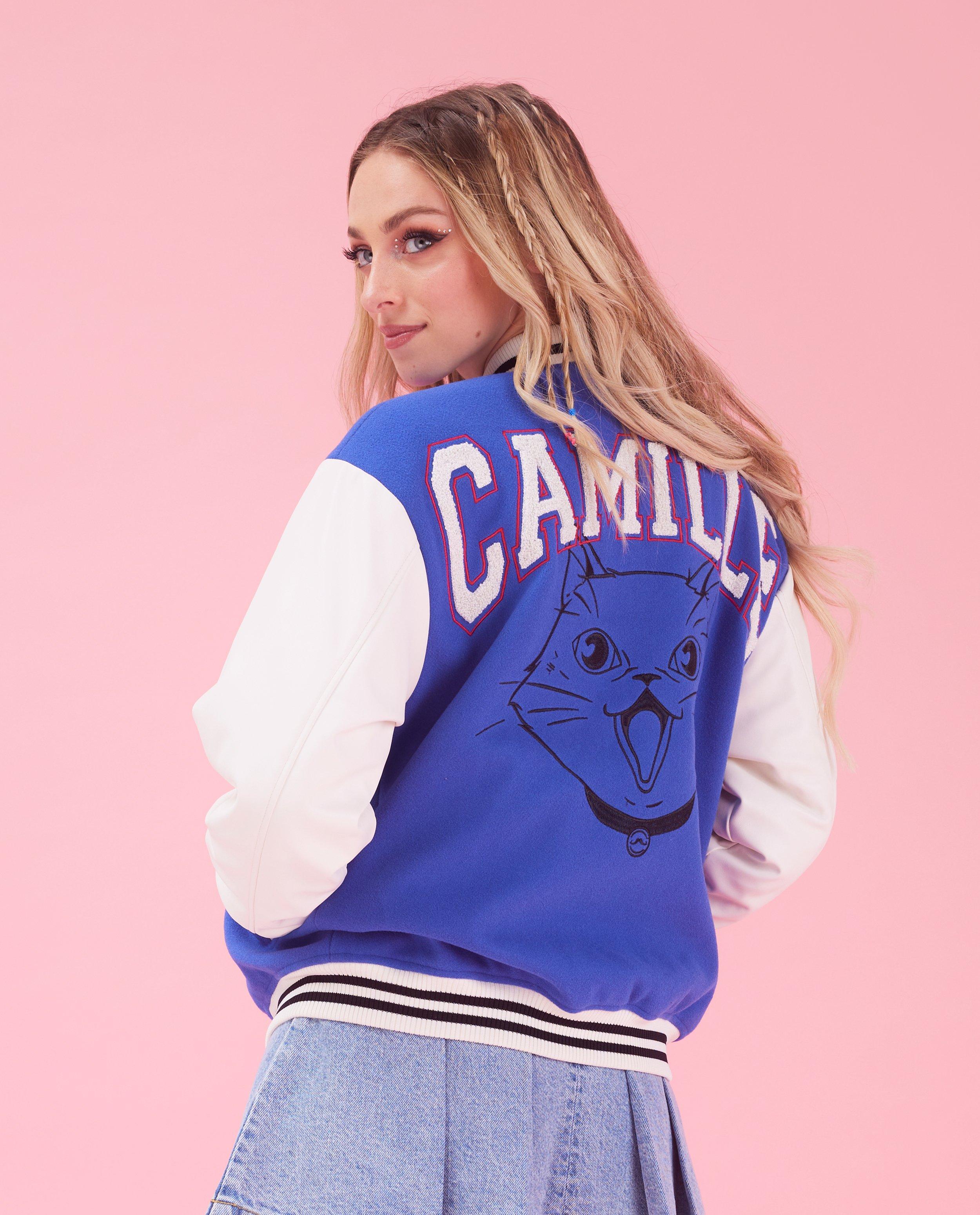 Teddys - Veste de baseball unisex avec des broderies, 4-14 ans