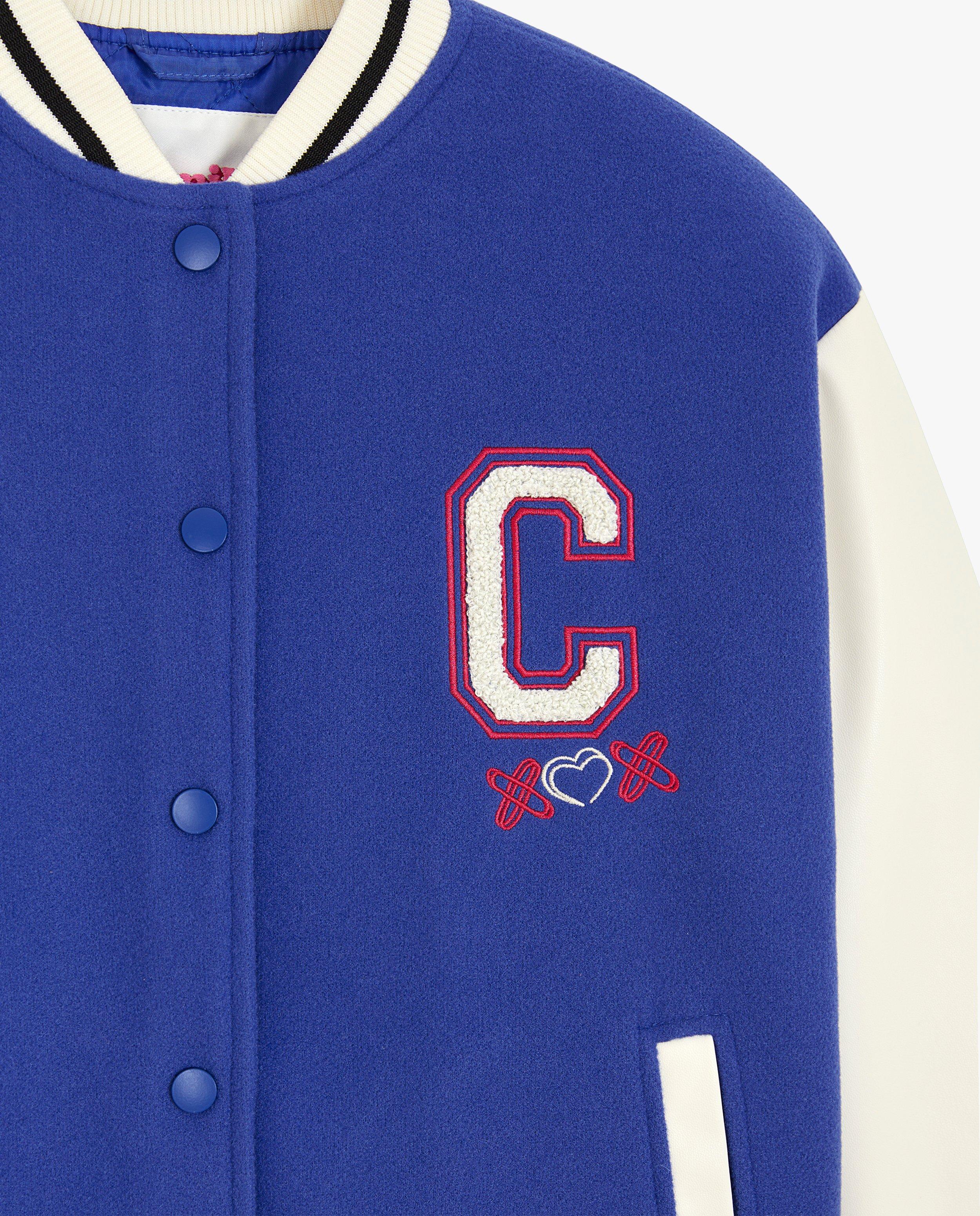 Teddys - Veste de baseball unisex avec des broderies, 4-14 ans
