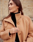 Winterjassen - Bruine jas met opstaande kraag