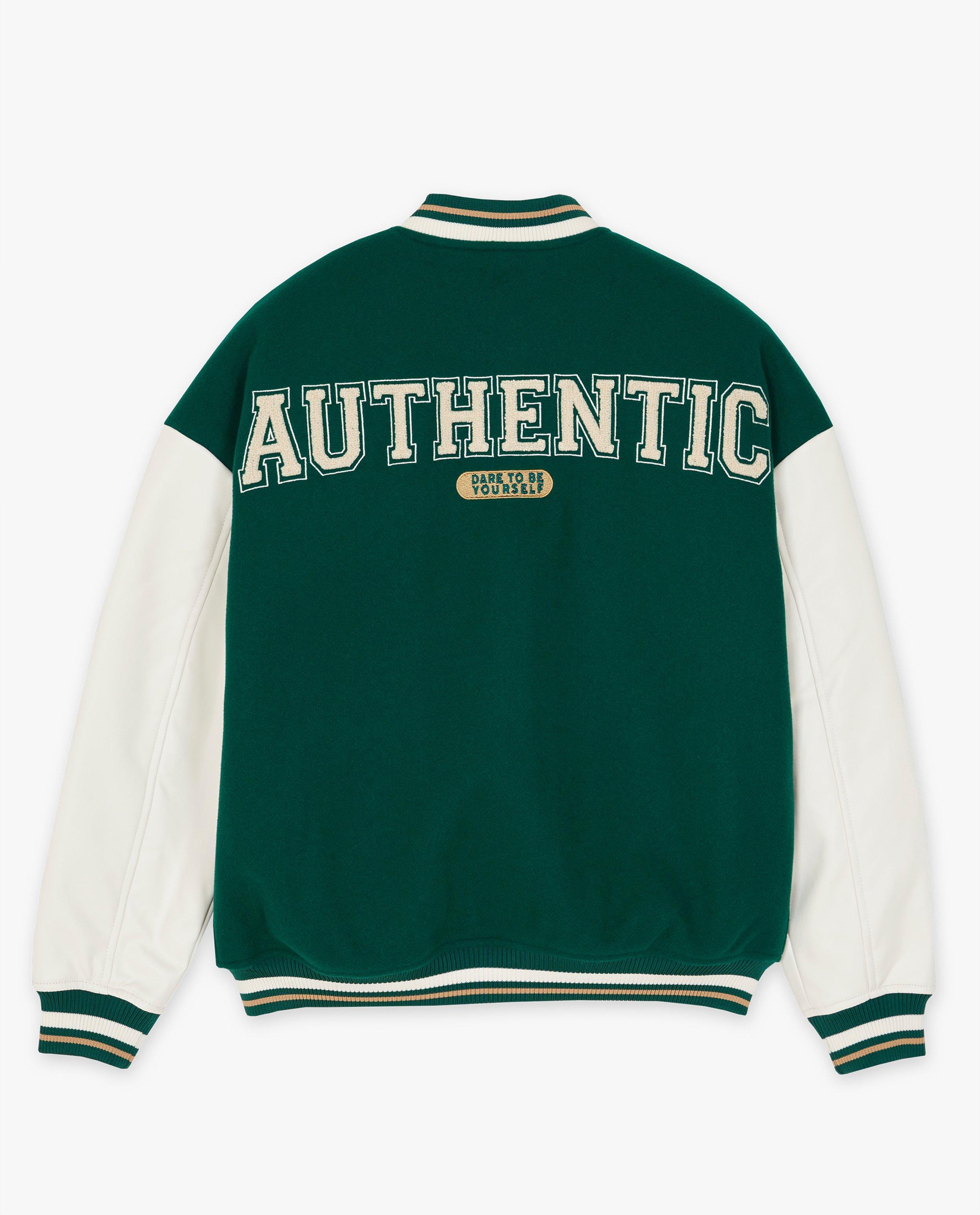 Poncho's en teddy's - Groen baseball vest