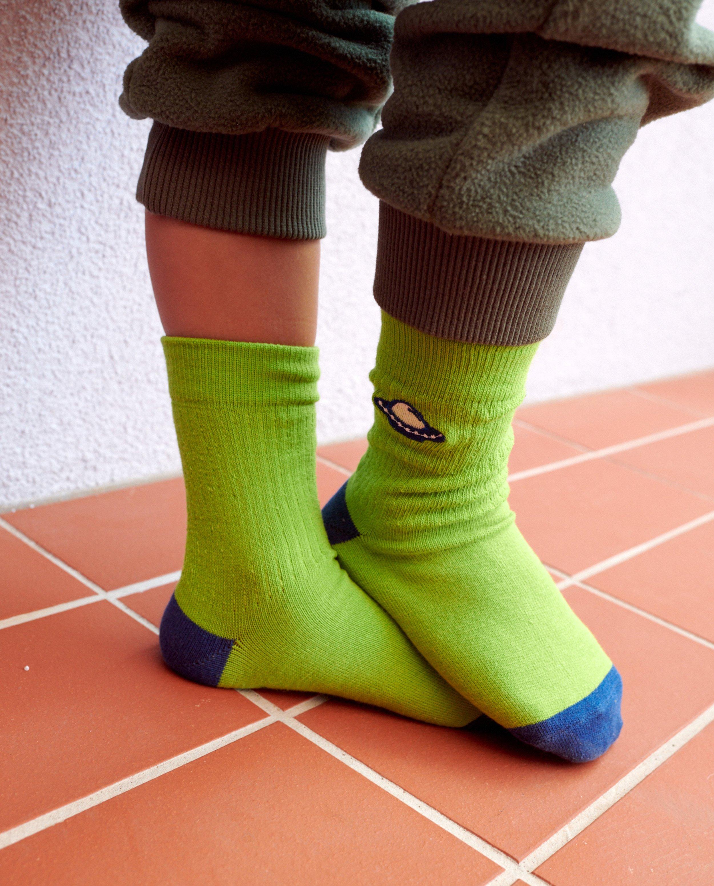 Chaussettes avec broderie - null - Fred + Ginger