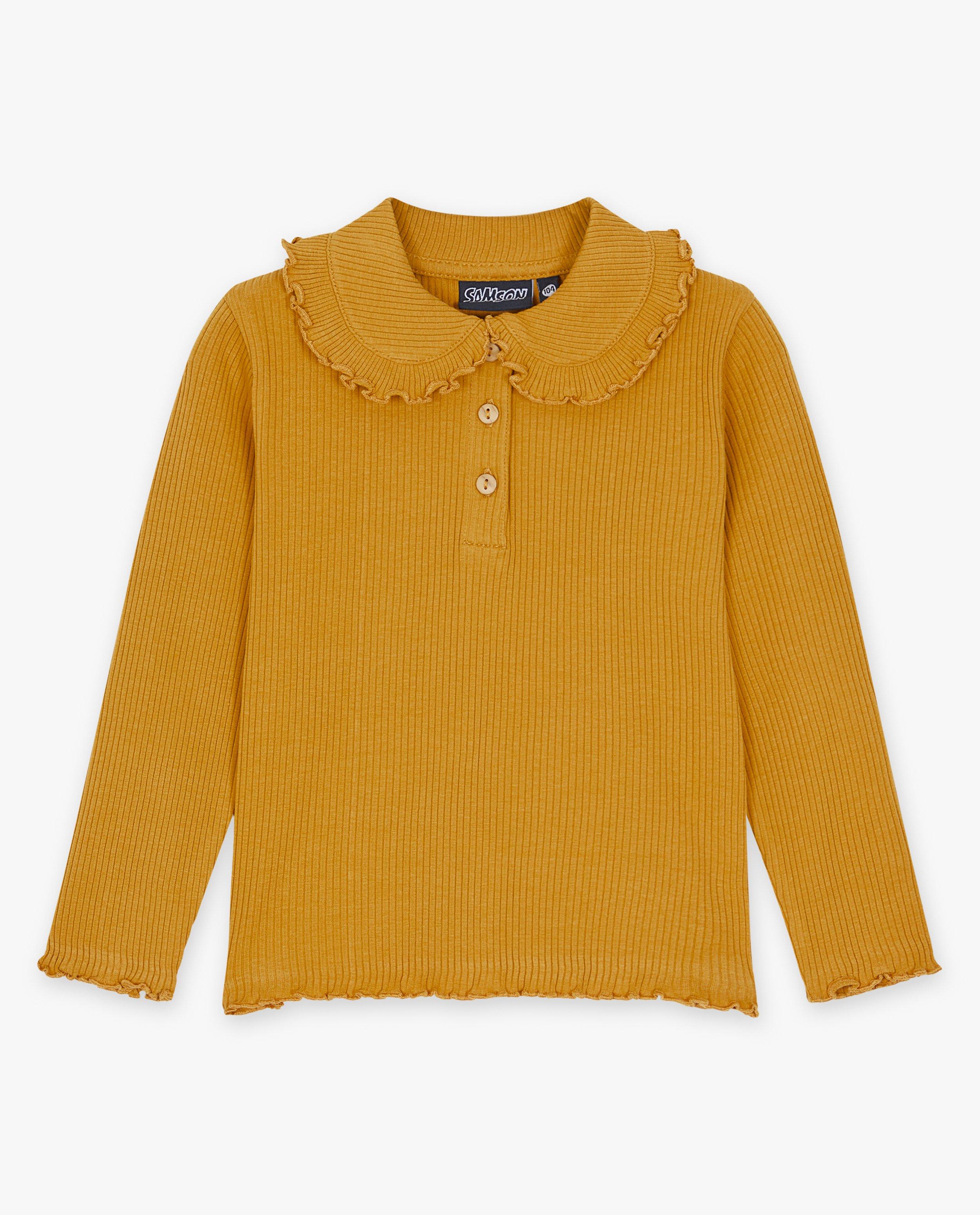 T-shirts - Longsleeve met rib