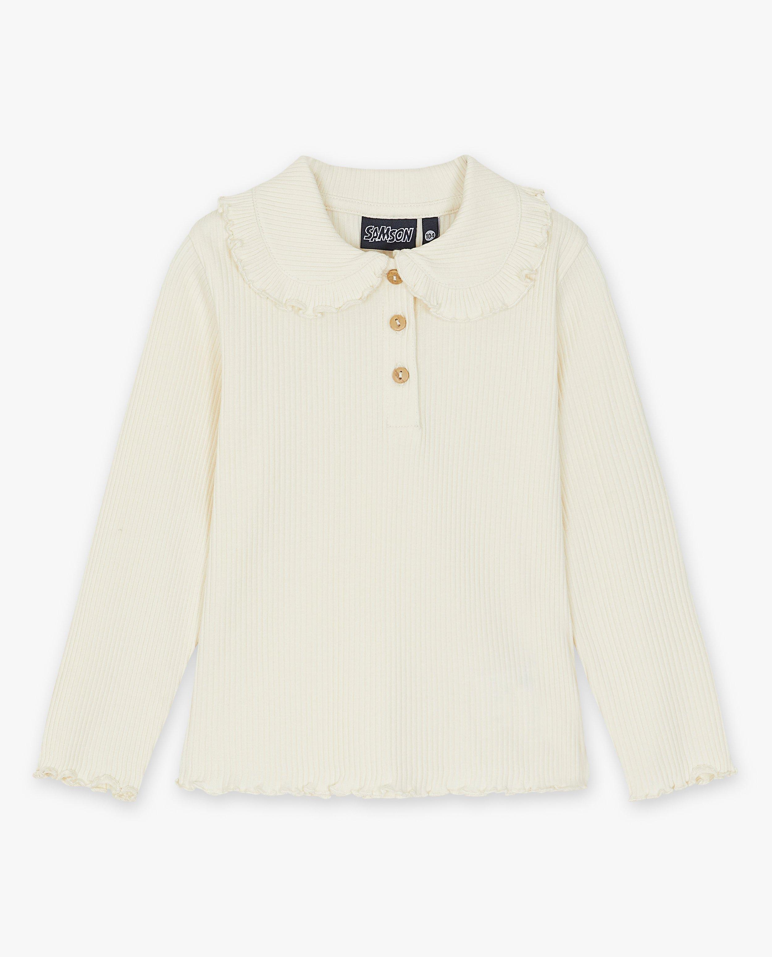 T-shirts - Longsleeve met rib