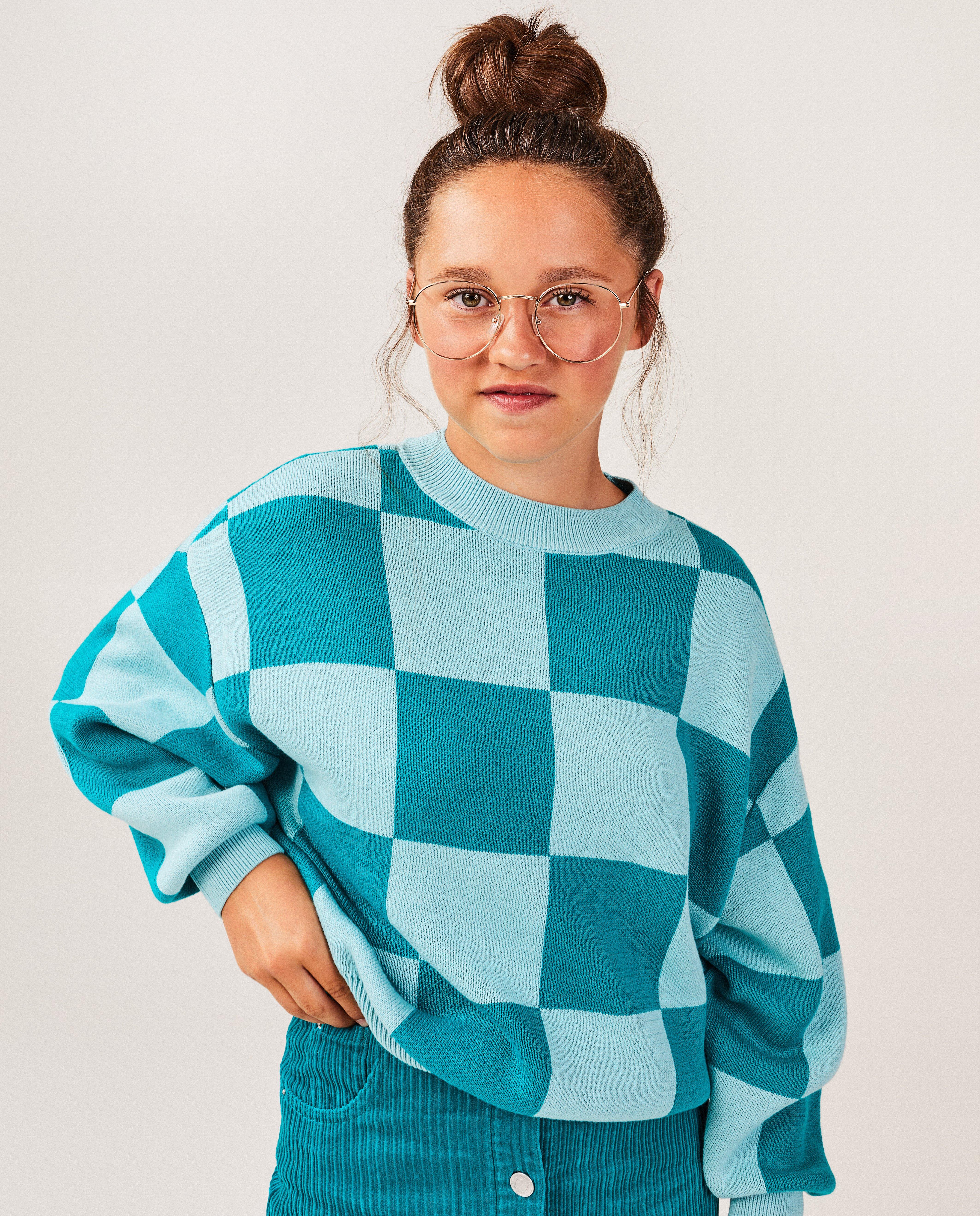 Truien - Trui met ruitpatroon