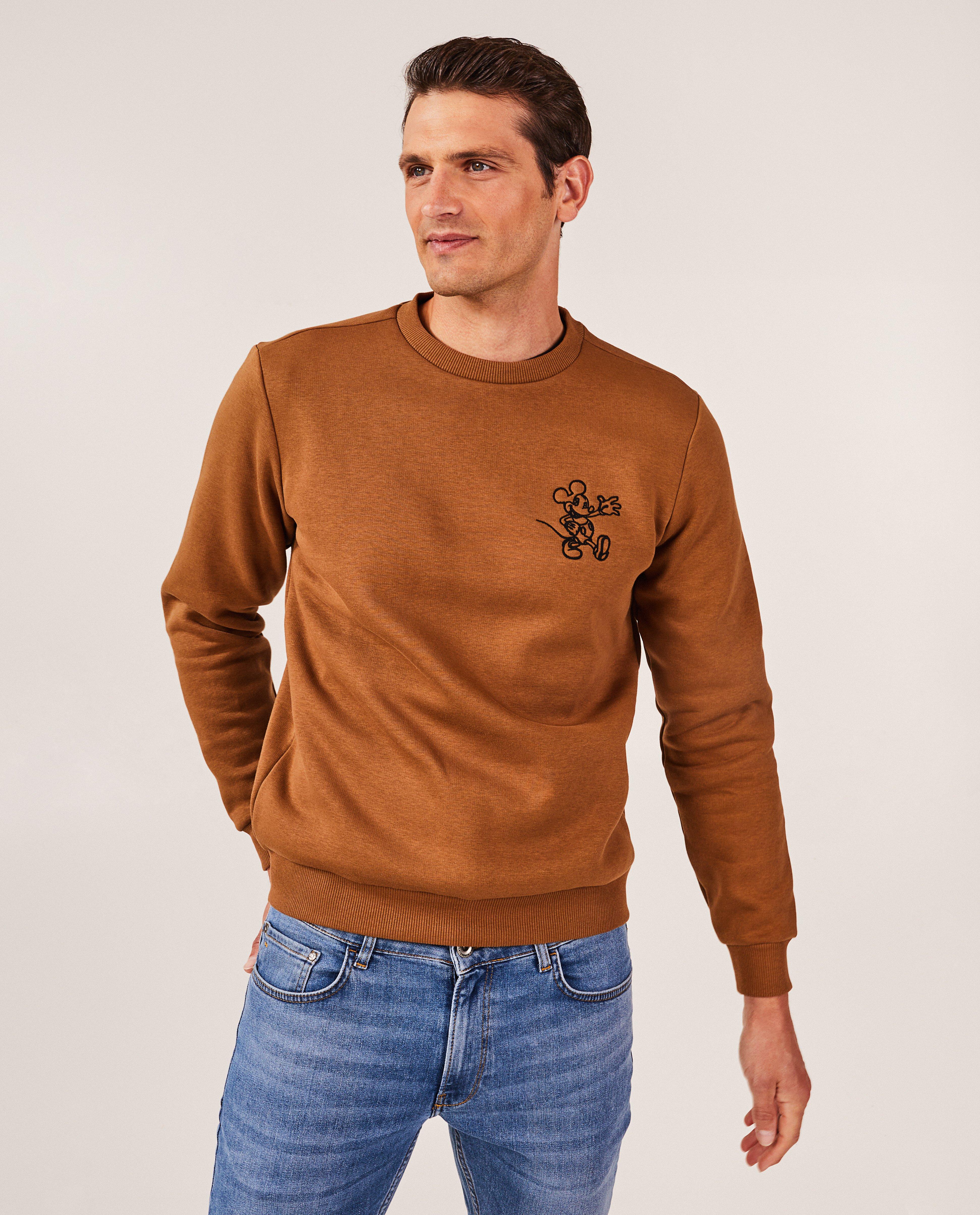Sweats - Sweat brodé Mickey, hommes