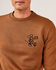 Sweaters - Sweater met borduursel Mickey, heren