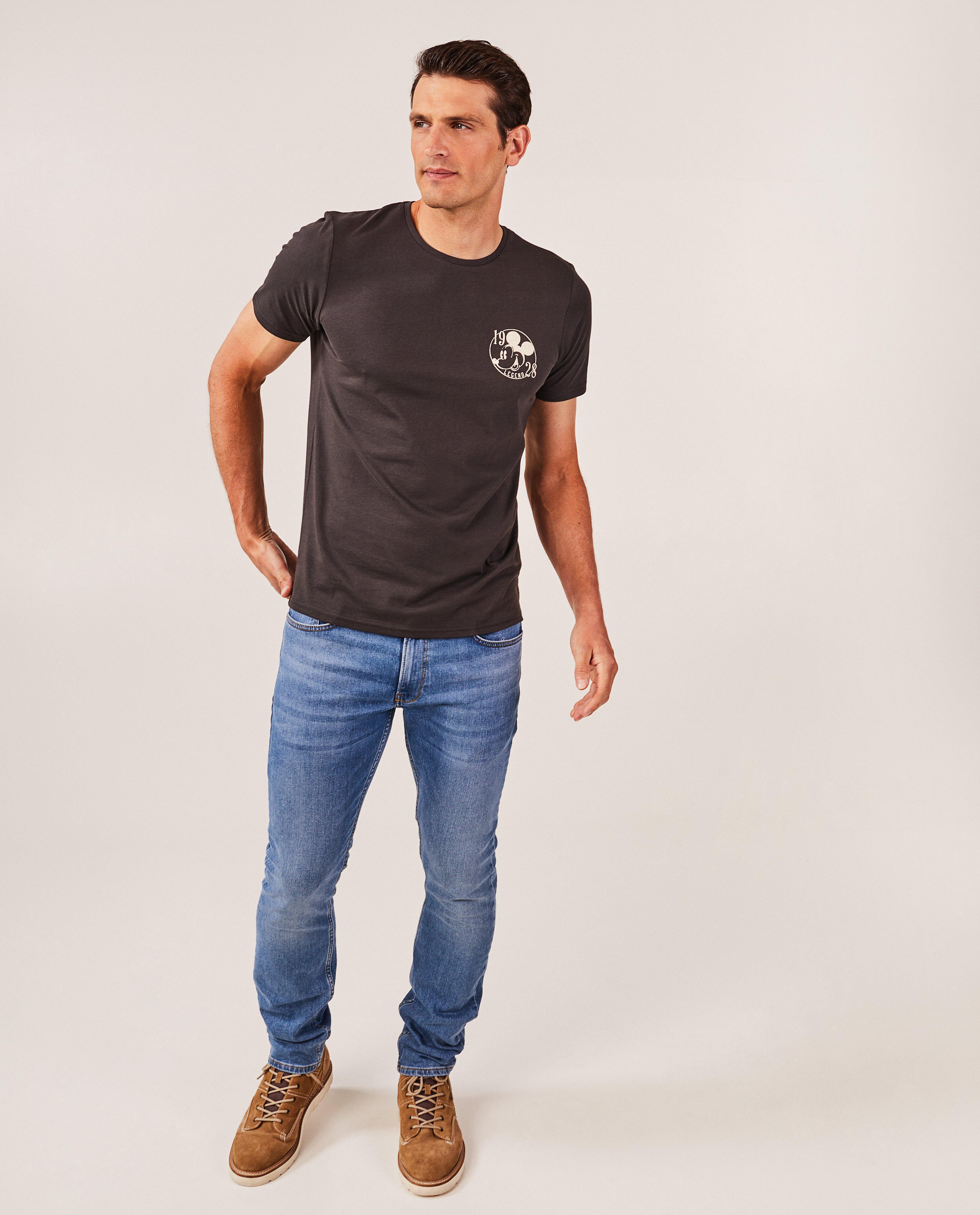 Mickey mouse shirt heren best sale
