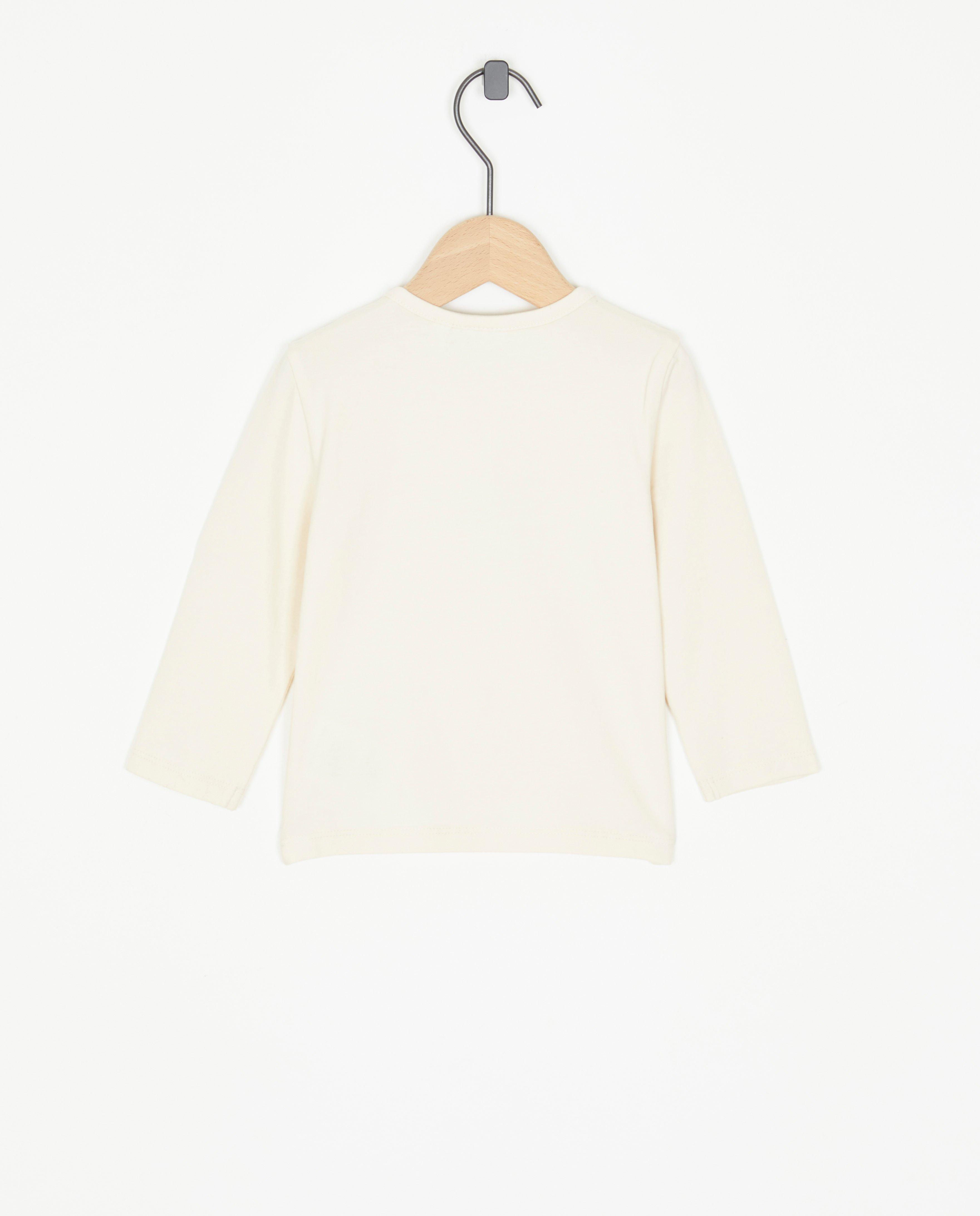 T-shirts - Offwhite verjaardags-T-shirt Bumba