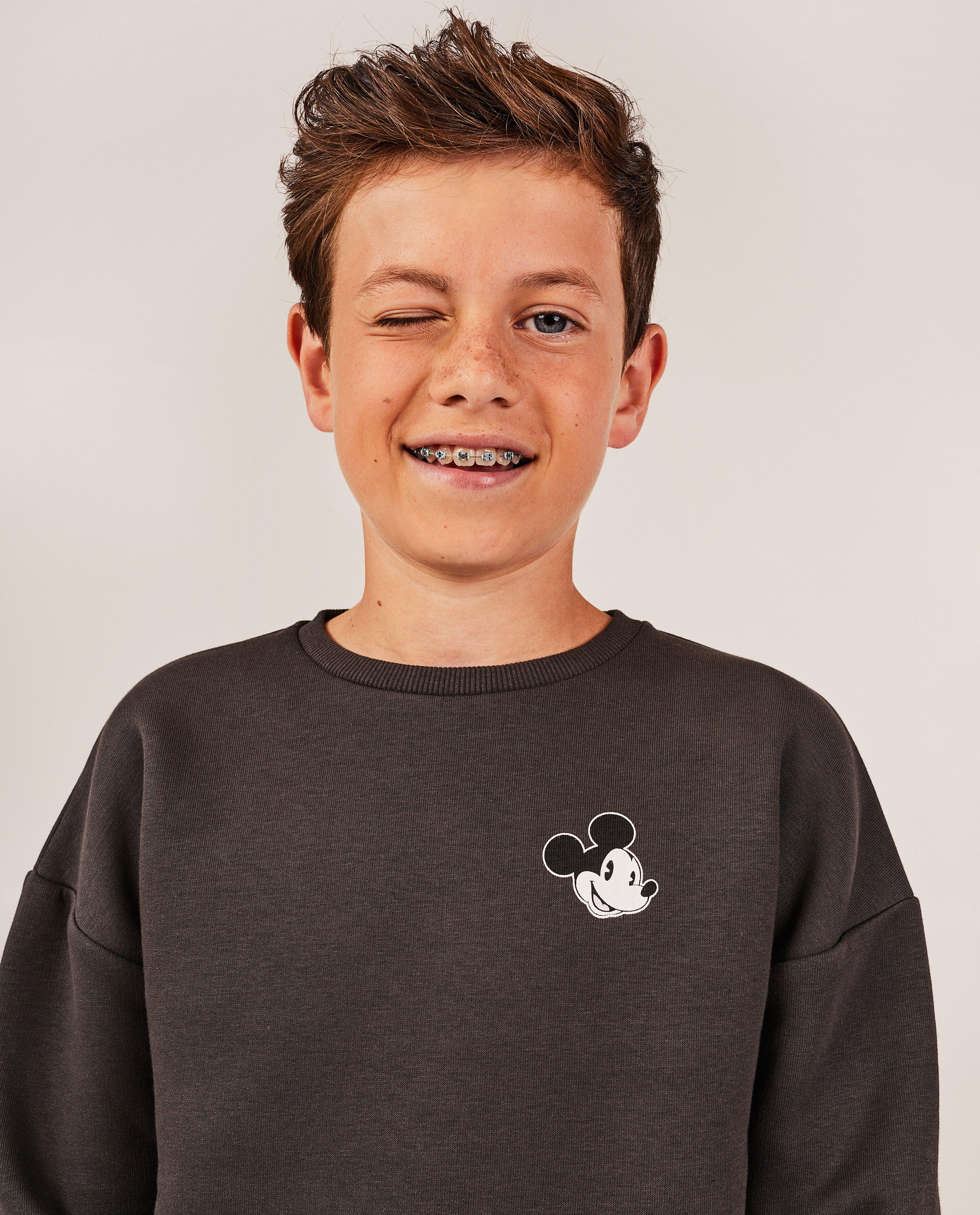 Sweaters - Sweater met print Mickey Mouse, 7-14 jaar