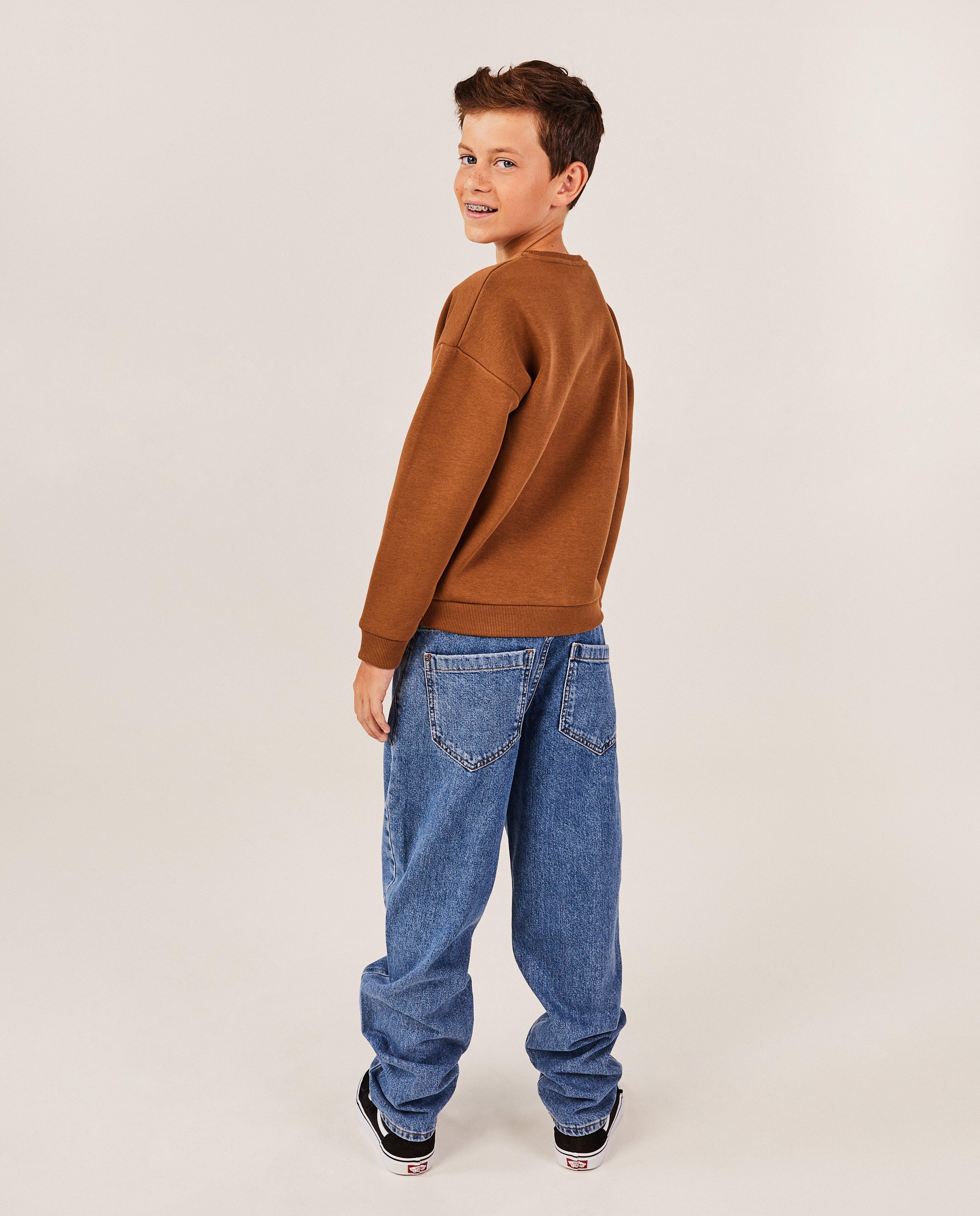 Sweats - Sweat brun avec un imprimé de Donald Duck, 7-14 ans