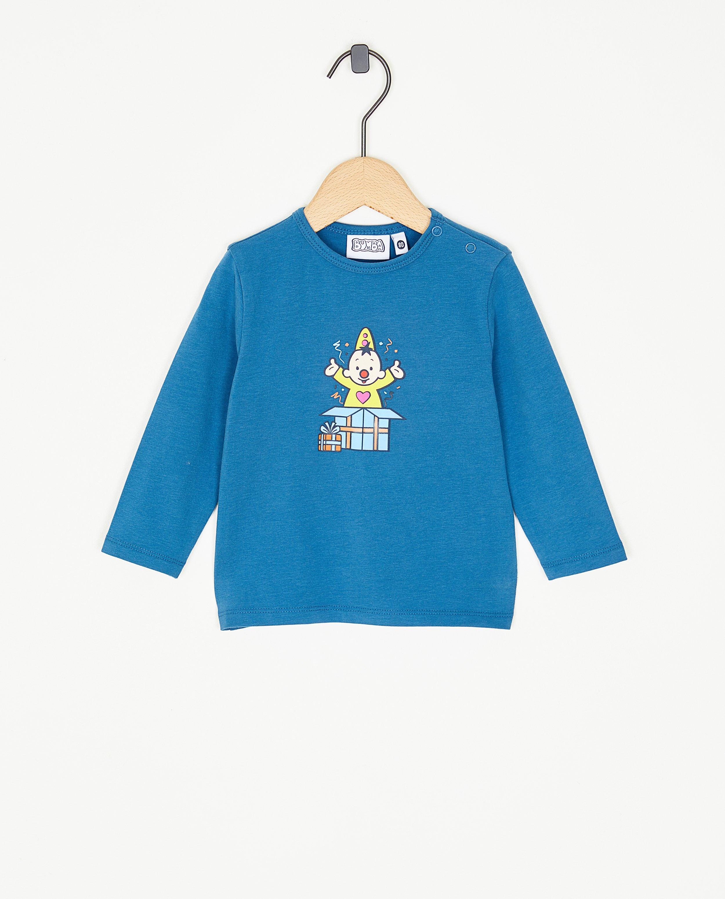 Blauw verjaardags-T-shirt Bumba - null - Bumba