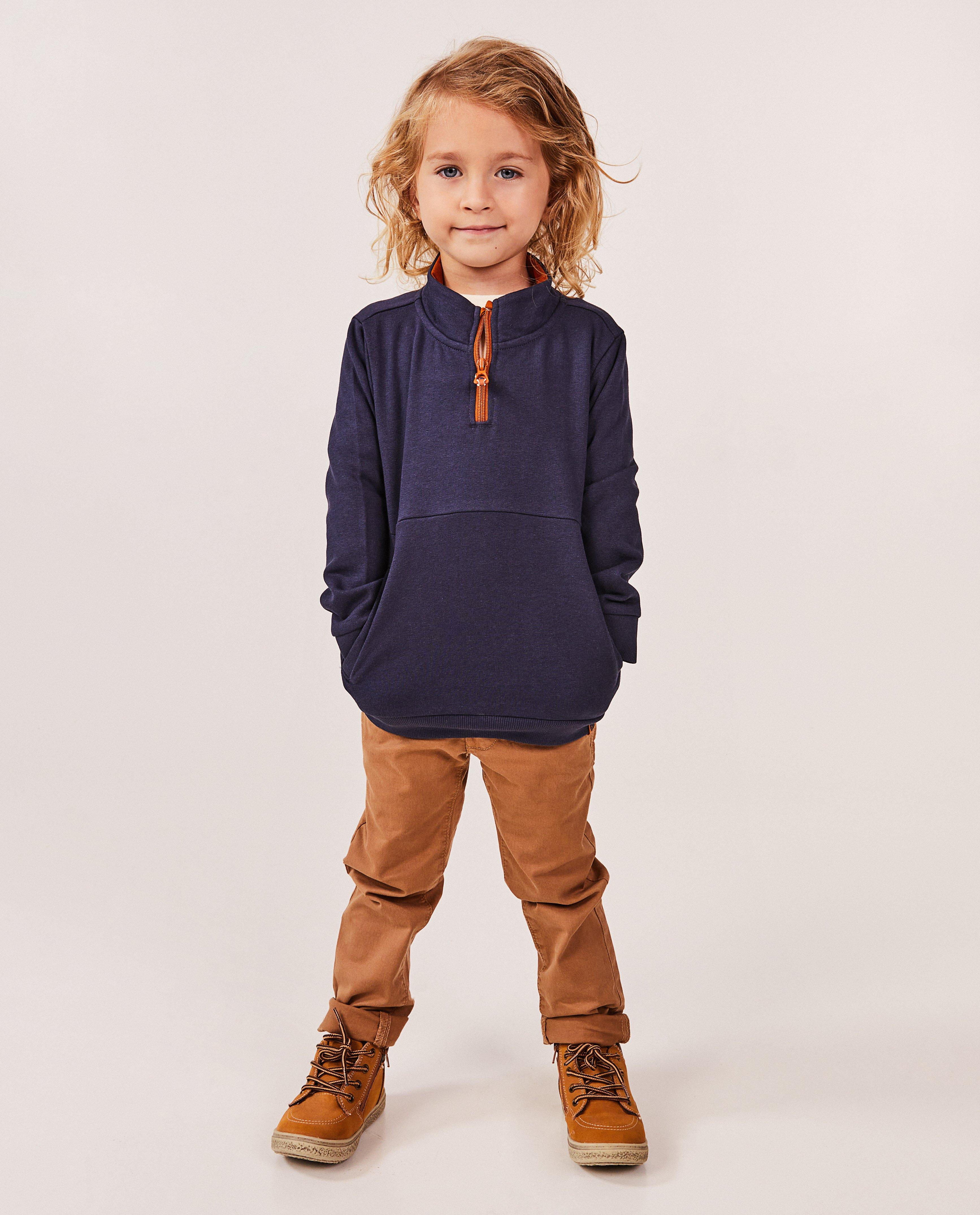 Sweater met korte rits - null - Samson