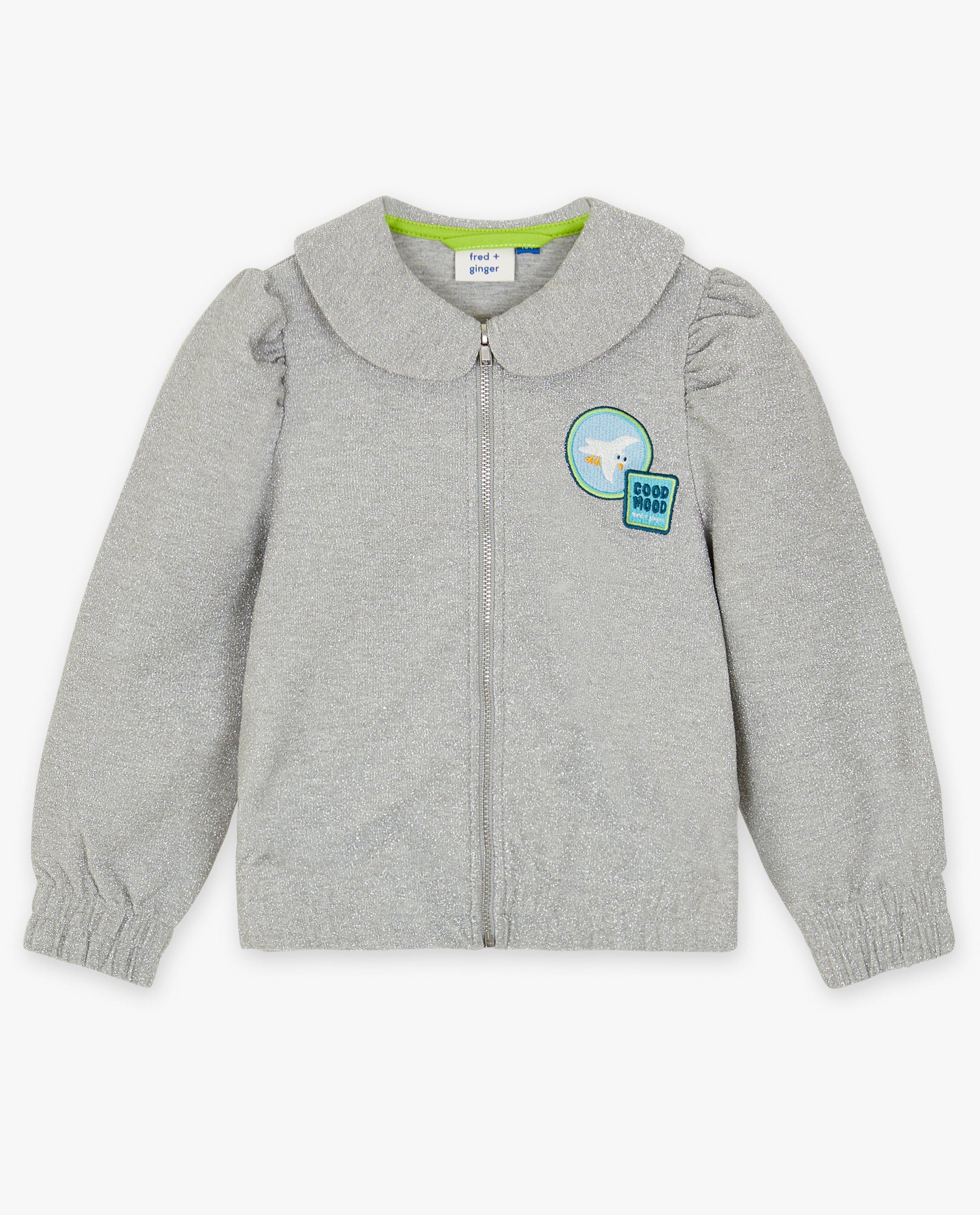 Cardigan - Cardigan met metaaldraad