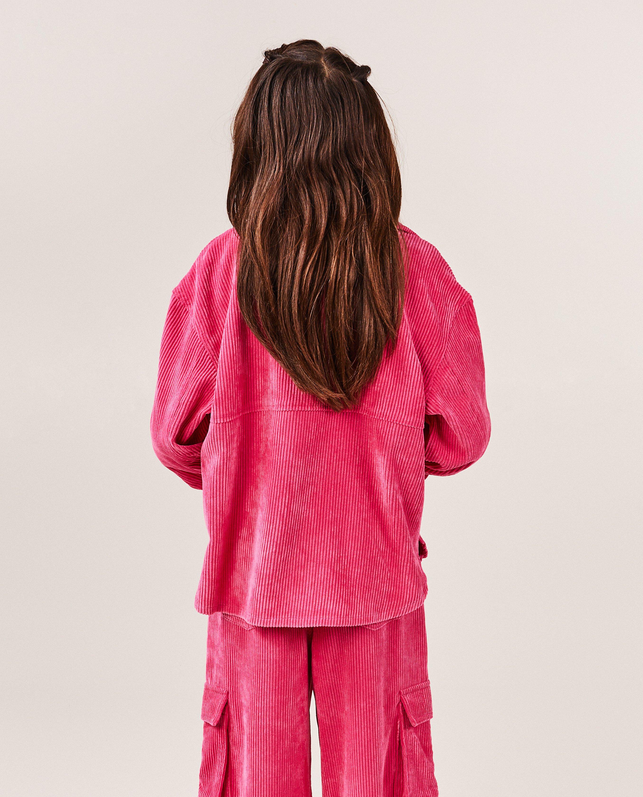 Hemden - Roze vest van ribfluweel