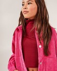 Chemises - Gilet rose en velours côtelé