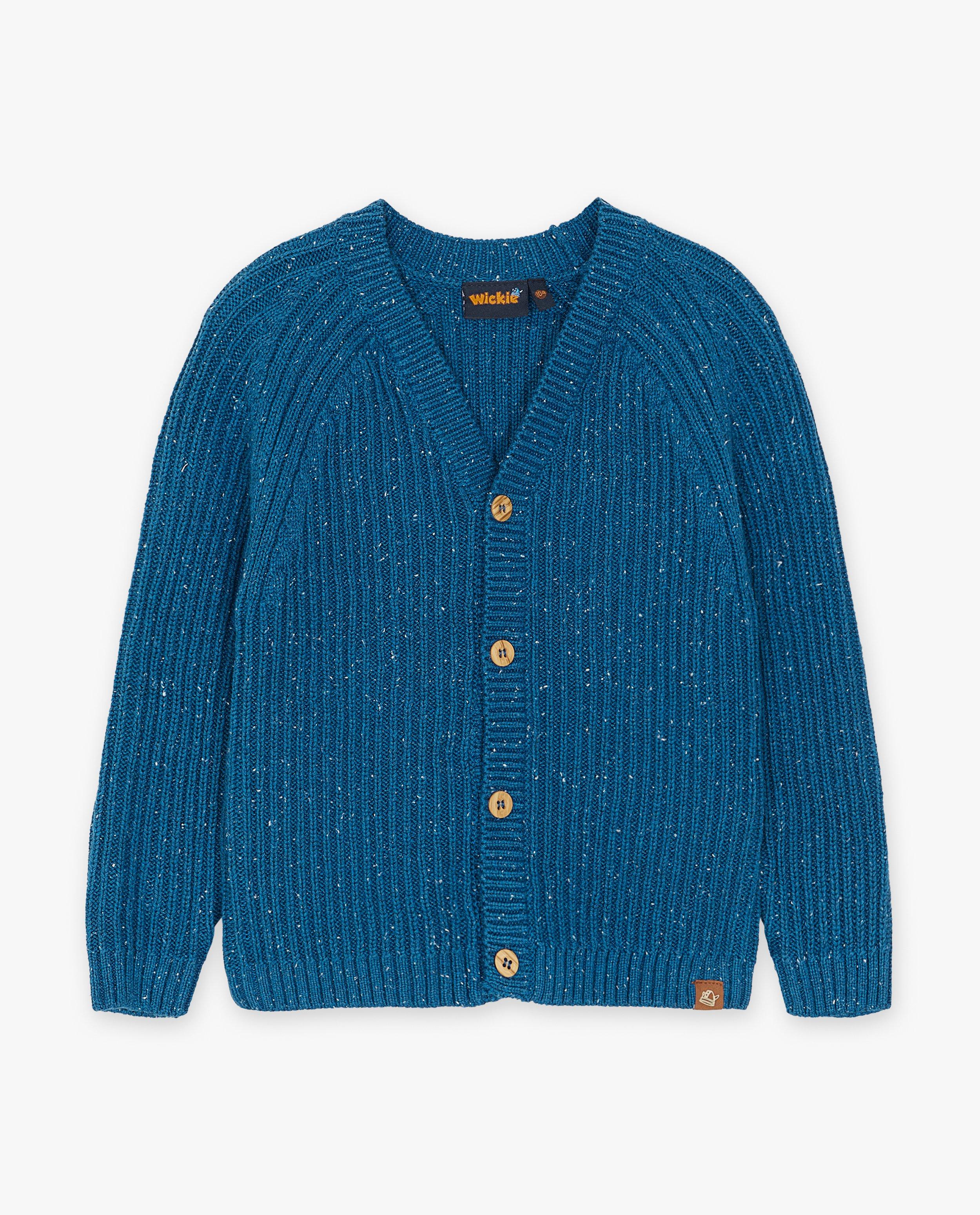 Cardigans - Cardigan en tricot à mouchetures