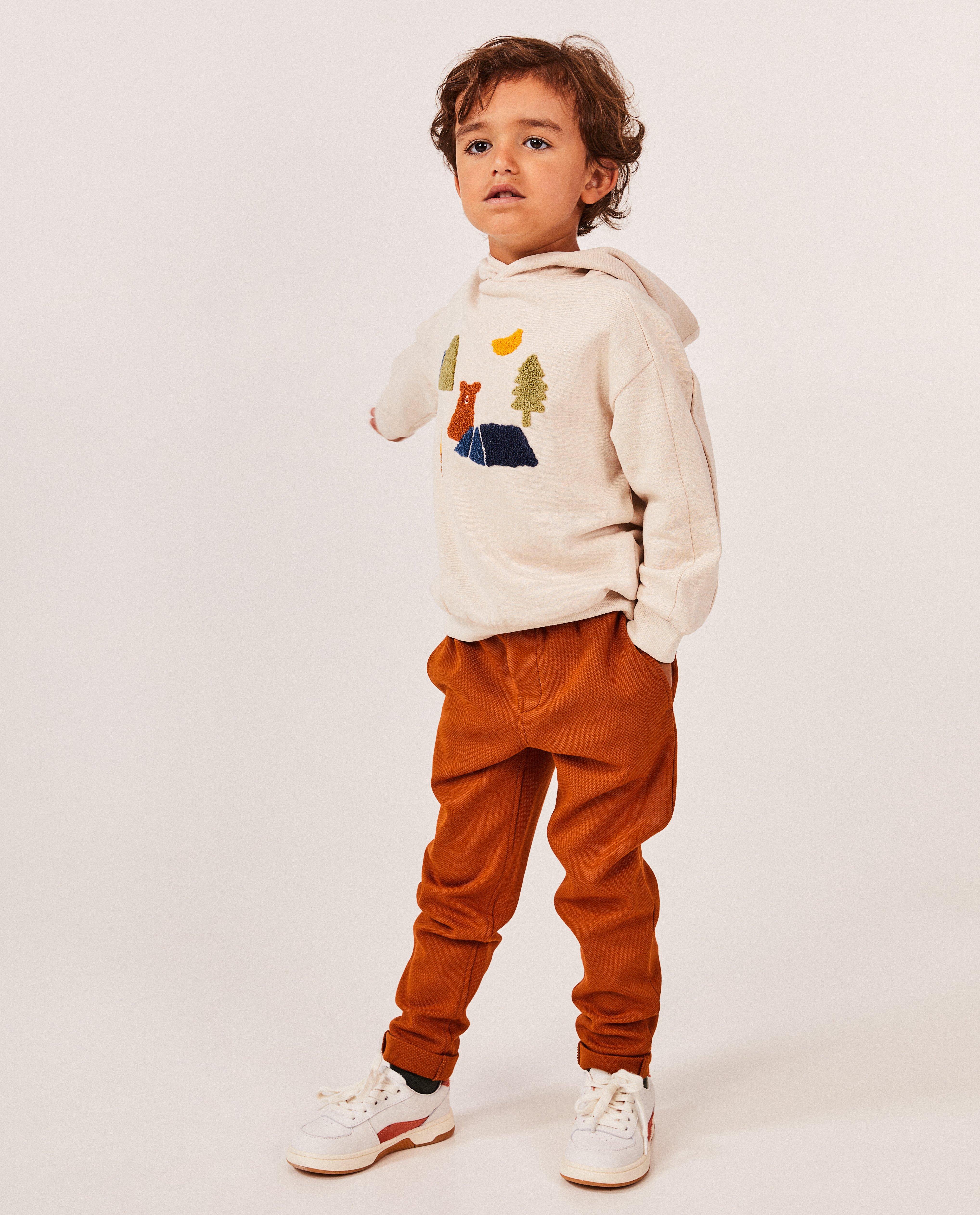 Pantalon structuré, straight fit - null - Vic le Viking