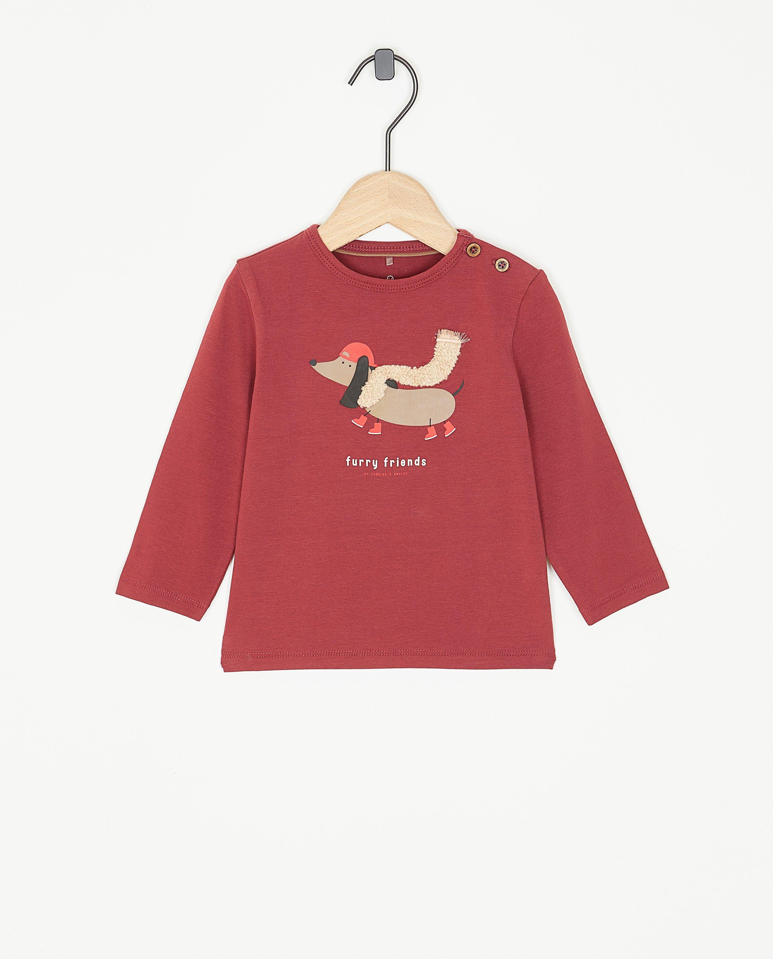 Longsleeve met hondenprint - null - Cuddles and Smiles