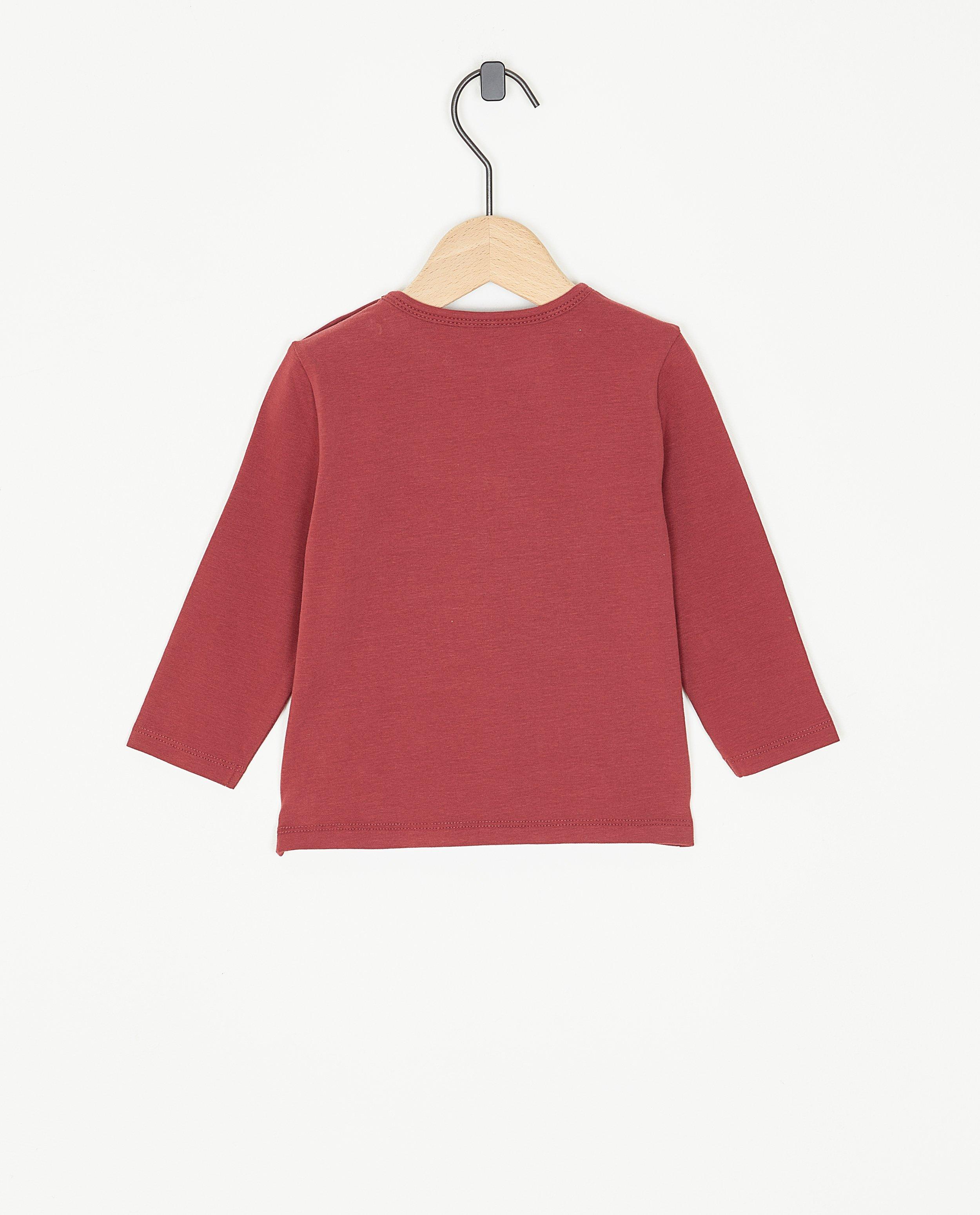T-shirts - Longsleeve met hondenprint