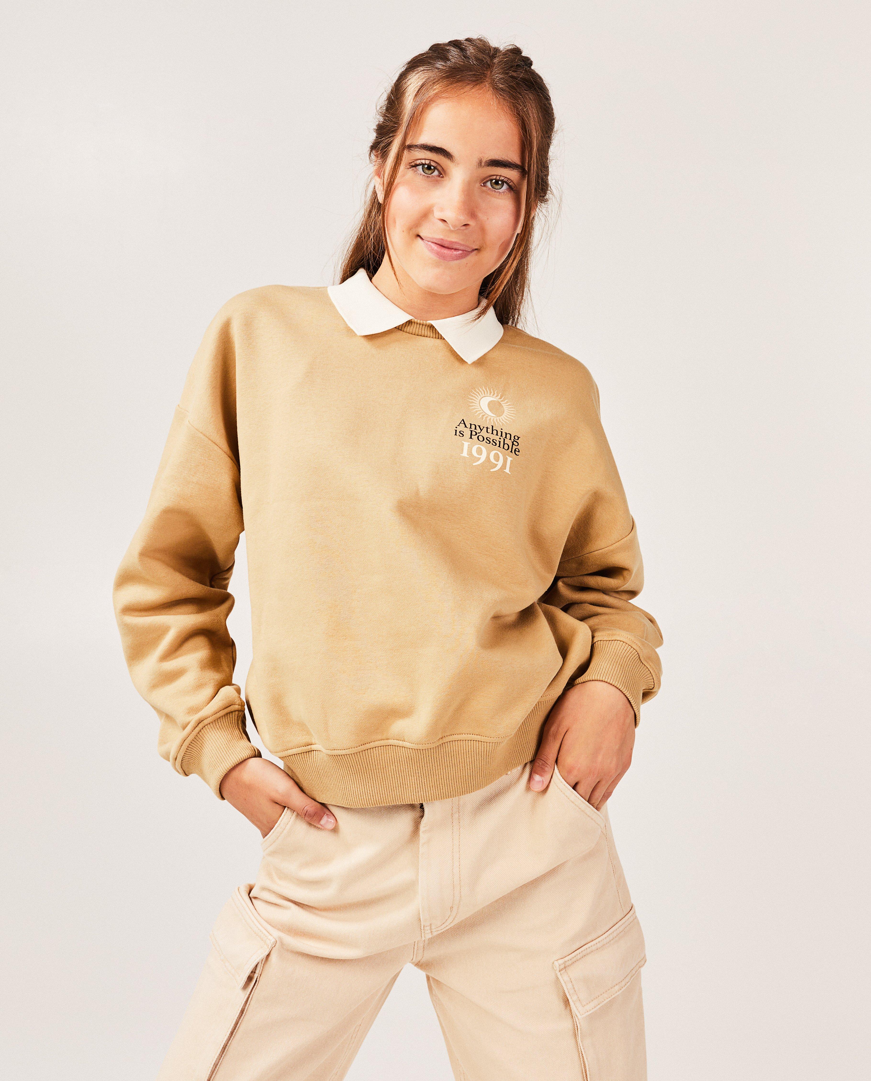 Sweaters - Sweater met kraag