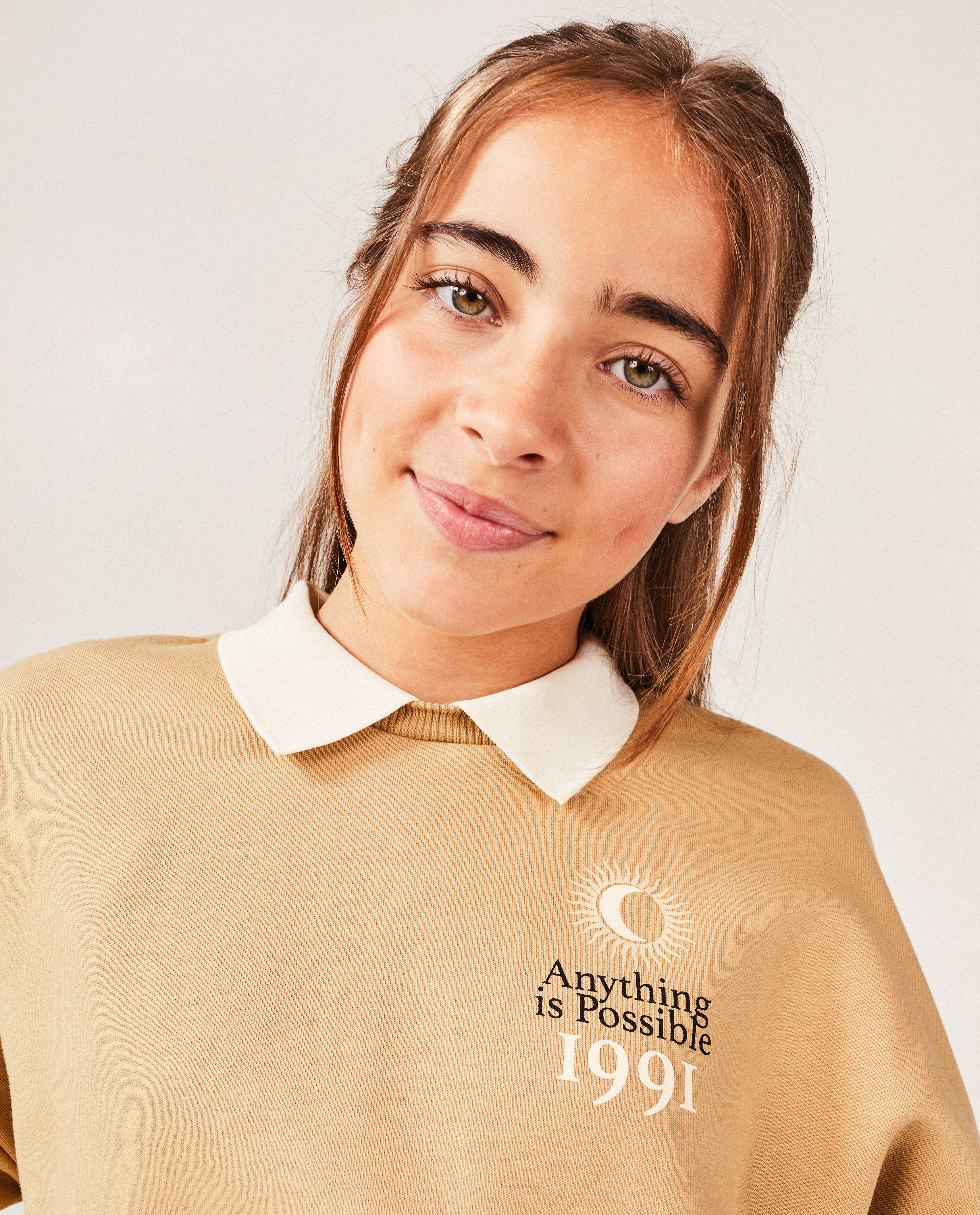 Sweaters - Sweater met kraag