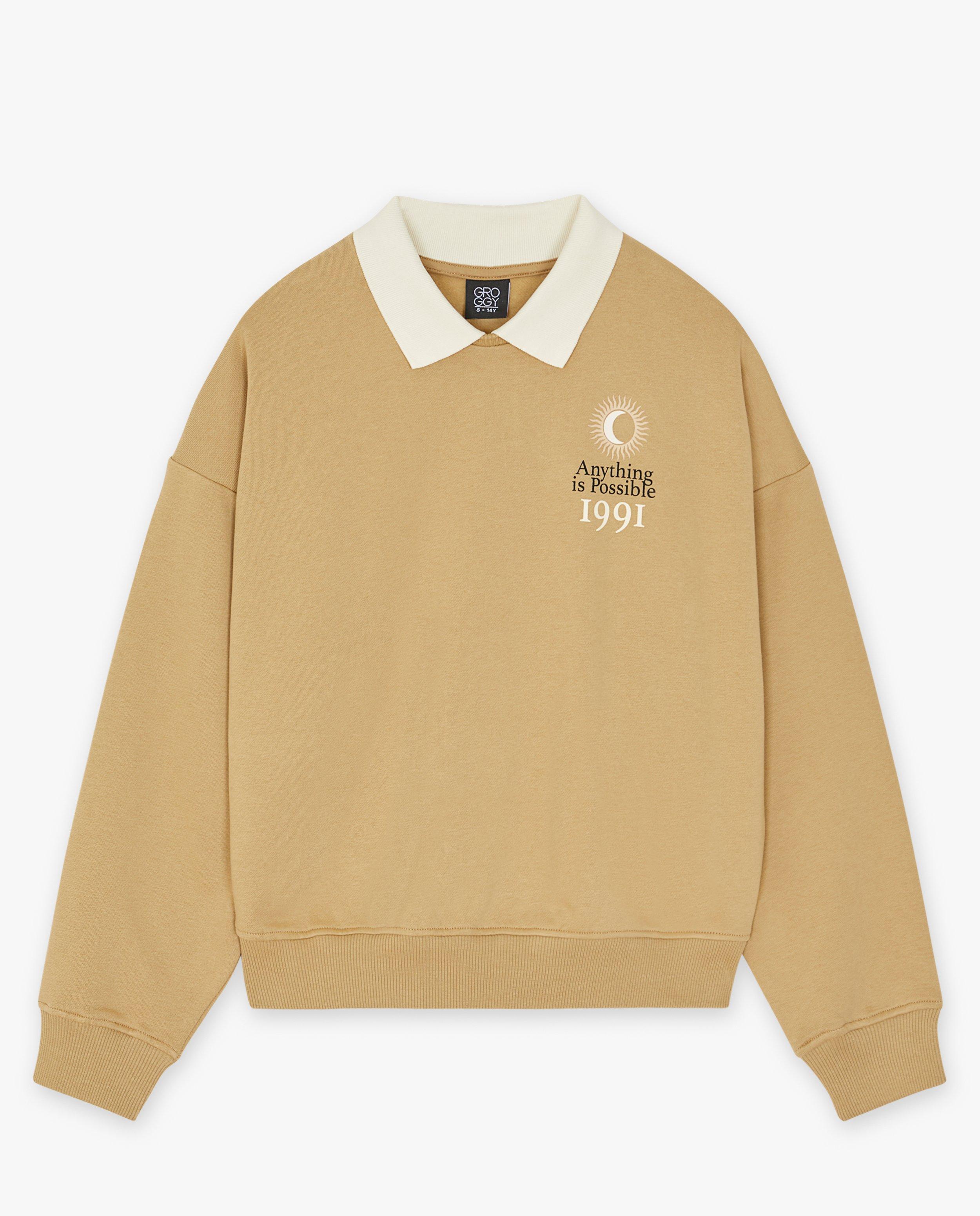 Sweaters - Sweater met kraag