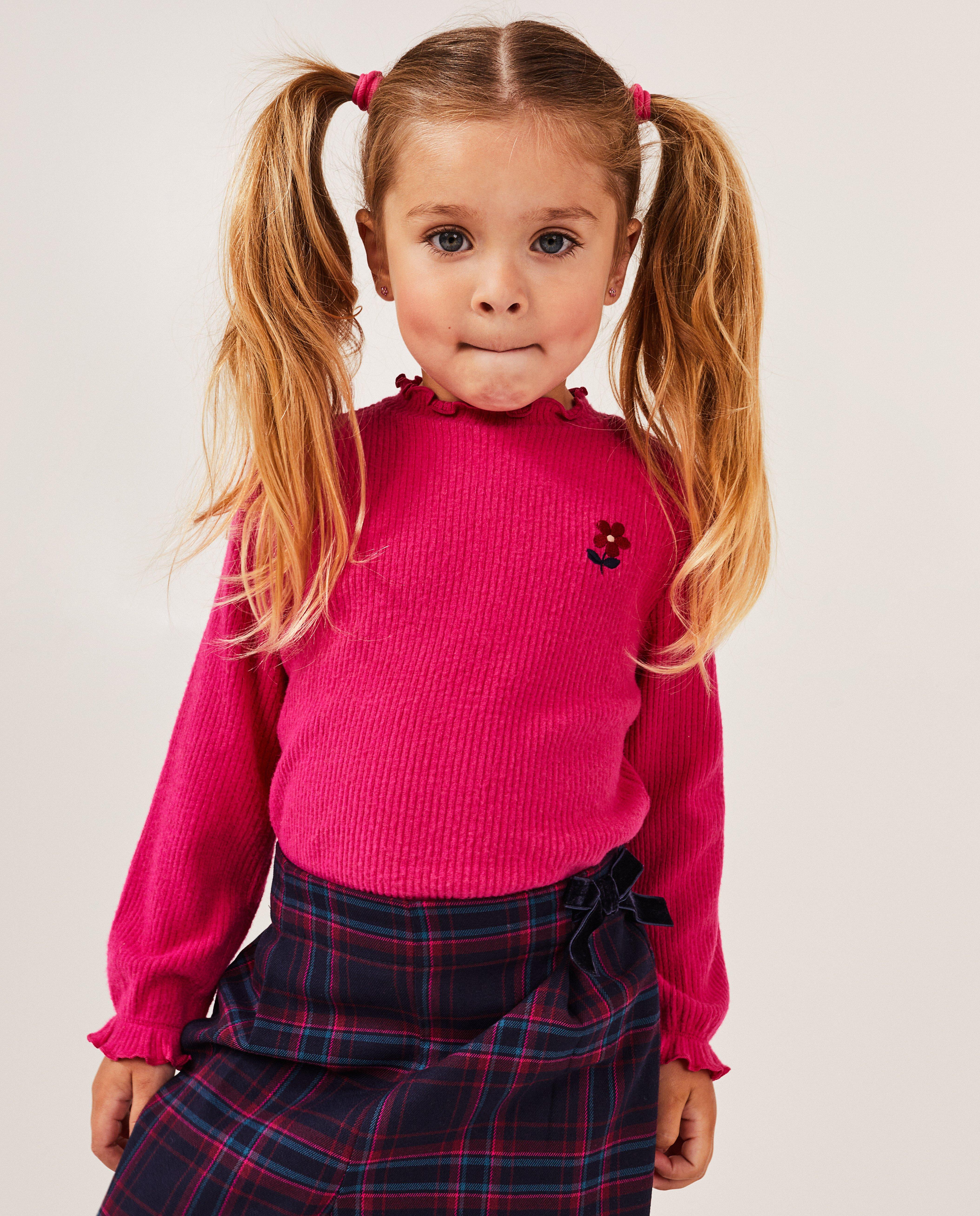 T-shirts - Longsleeve met rib