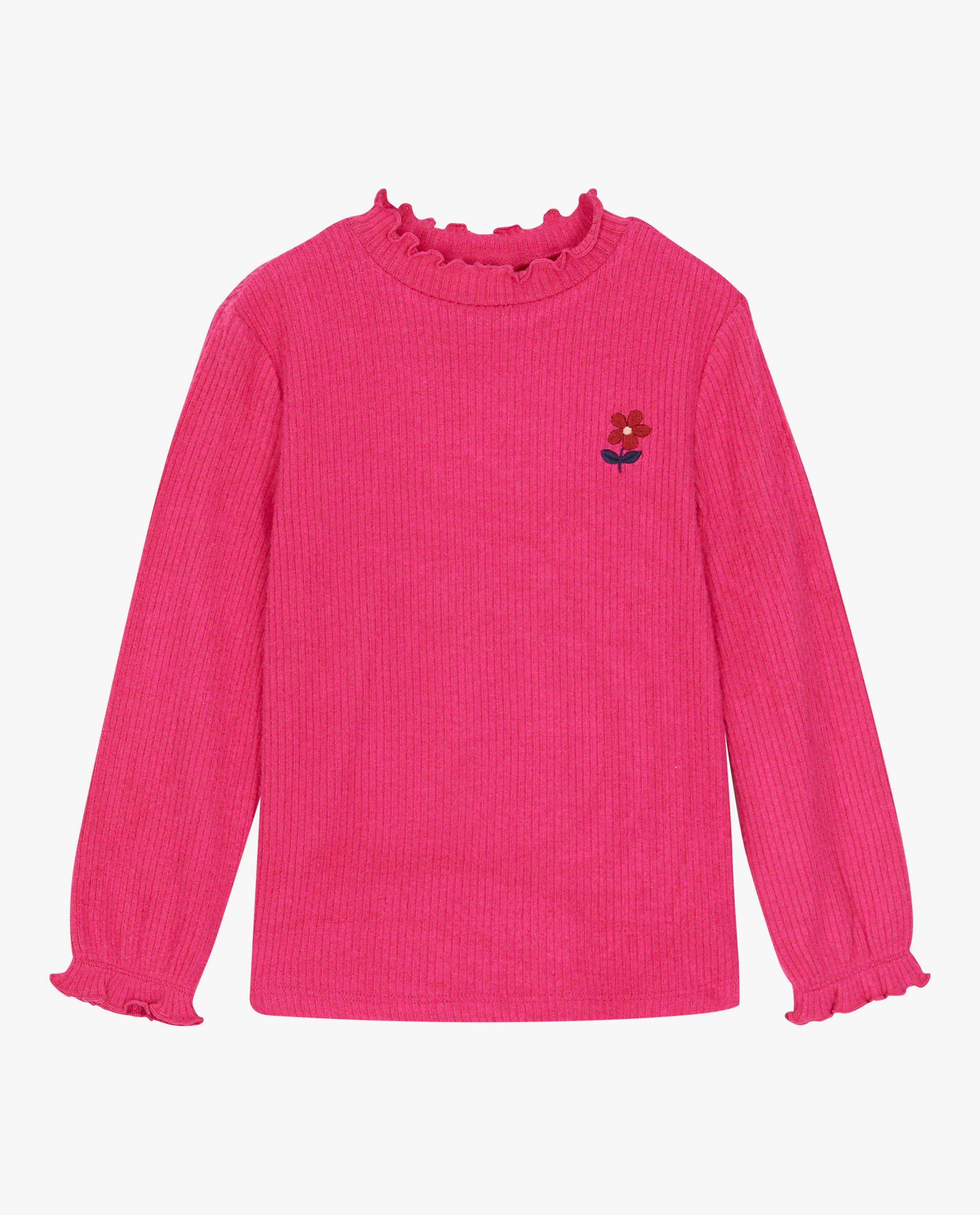 T-shirts - Longsleeve met rib
