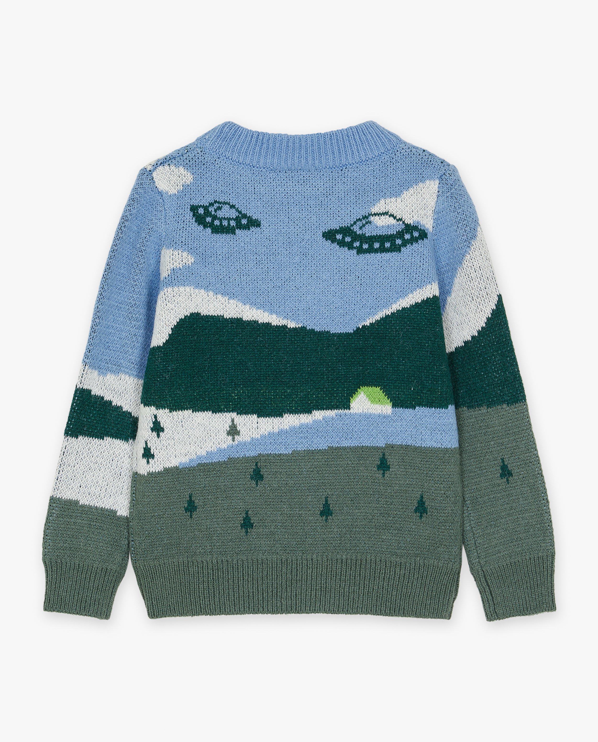 Pulls - Pull avec motif paysager