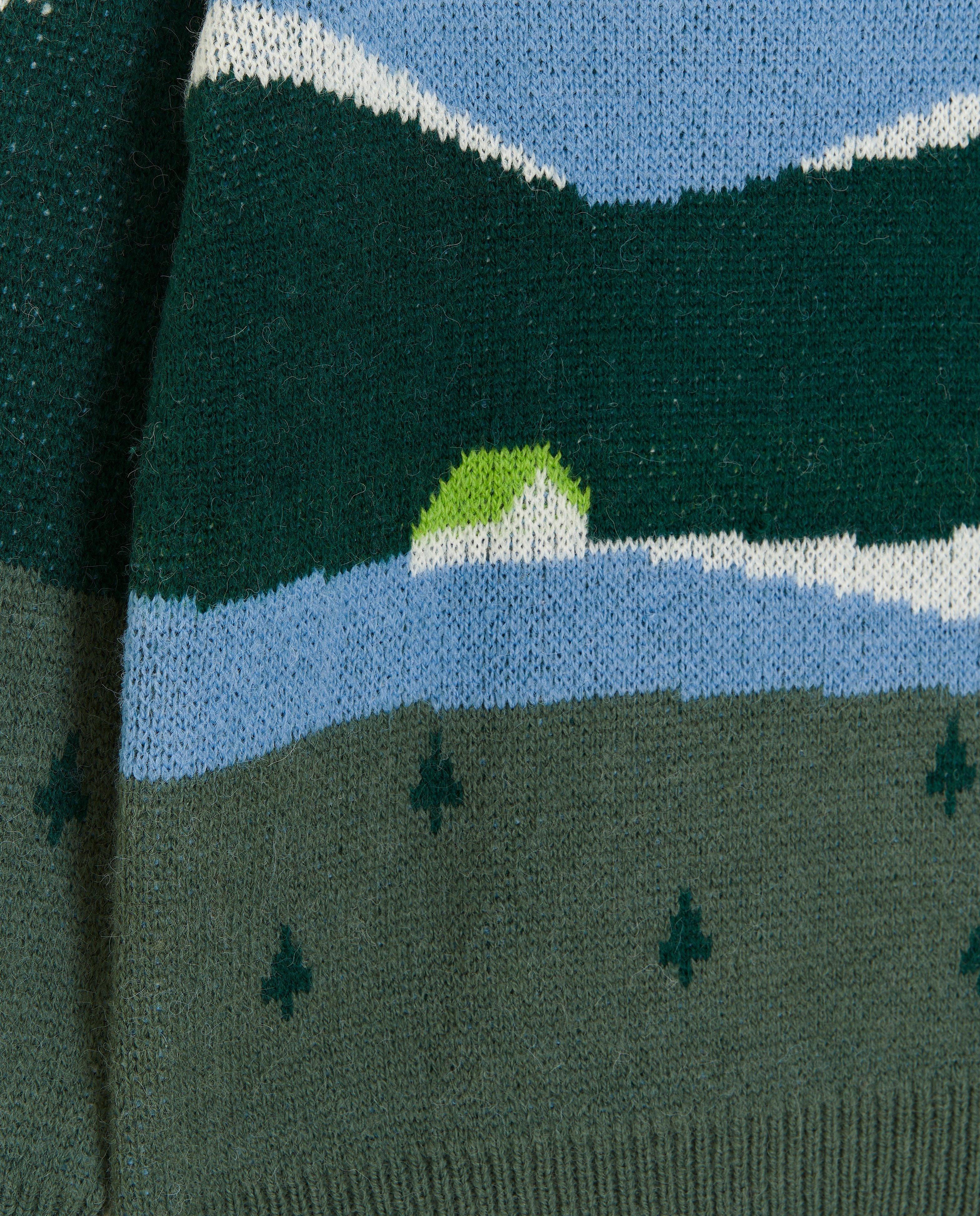 Pulls - Pull avec motif paysager