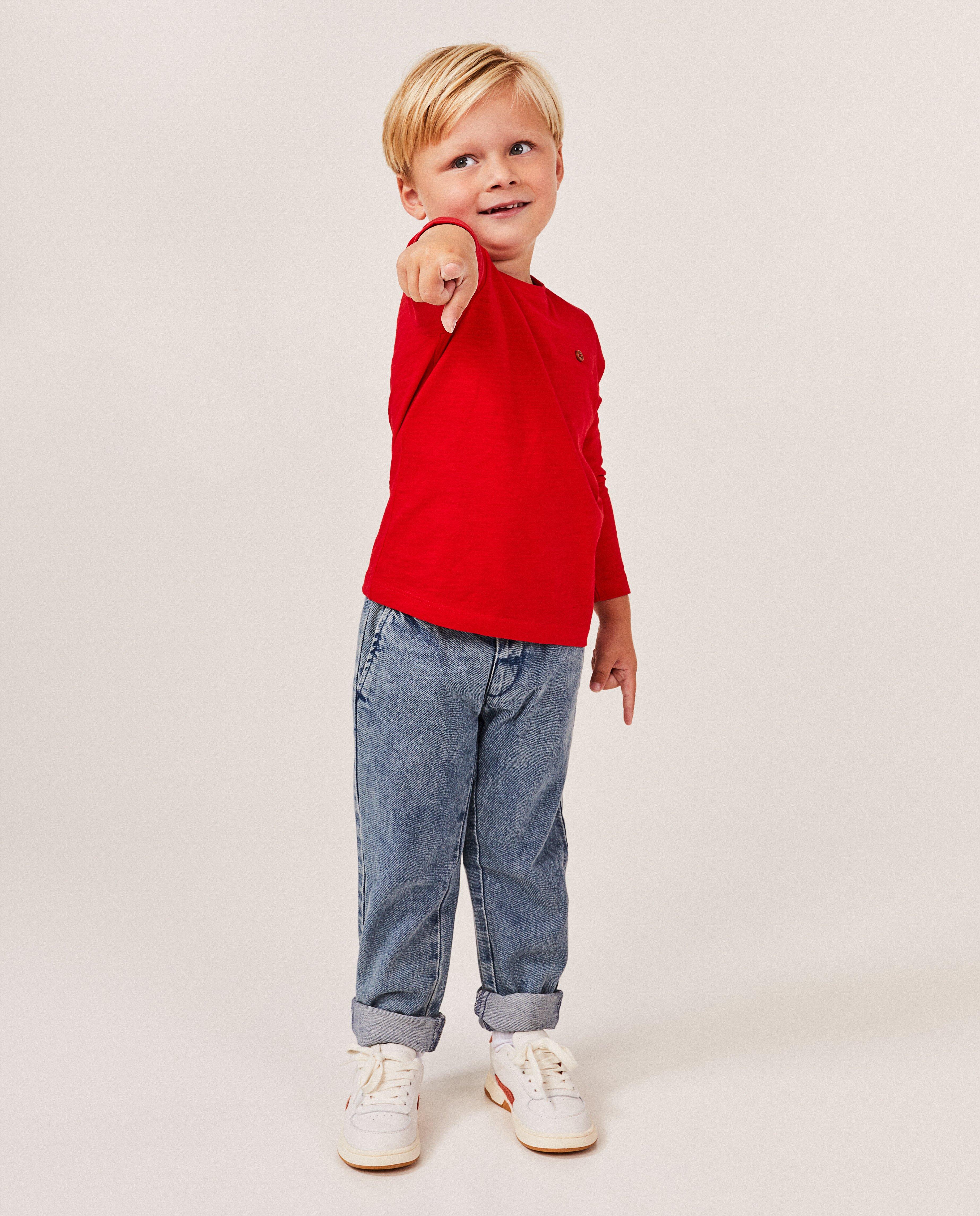 Blauwe jeans, slim fit - null - Kidz Nation