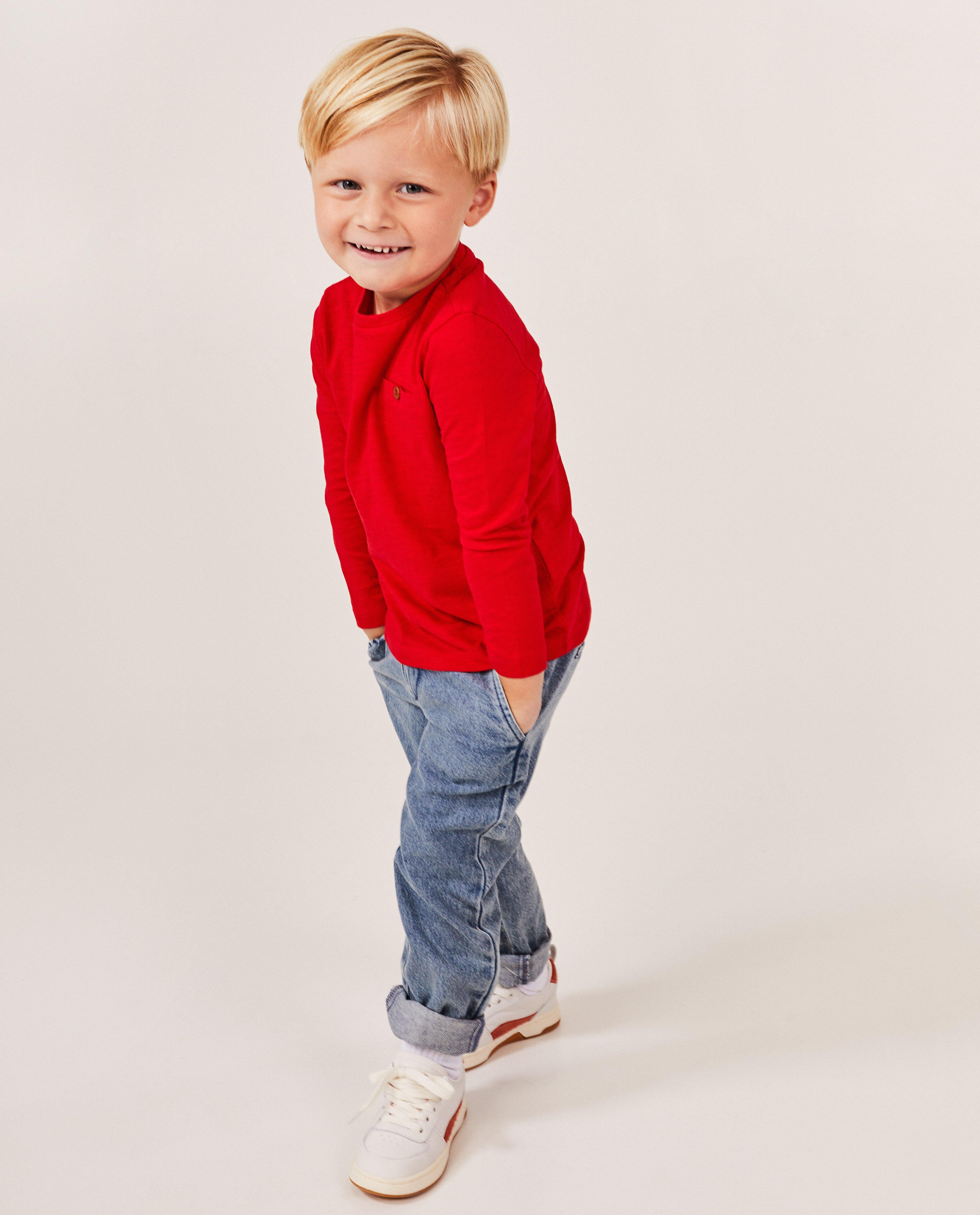 Jeans - Blauwe jeans, slim fit