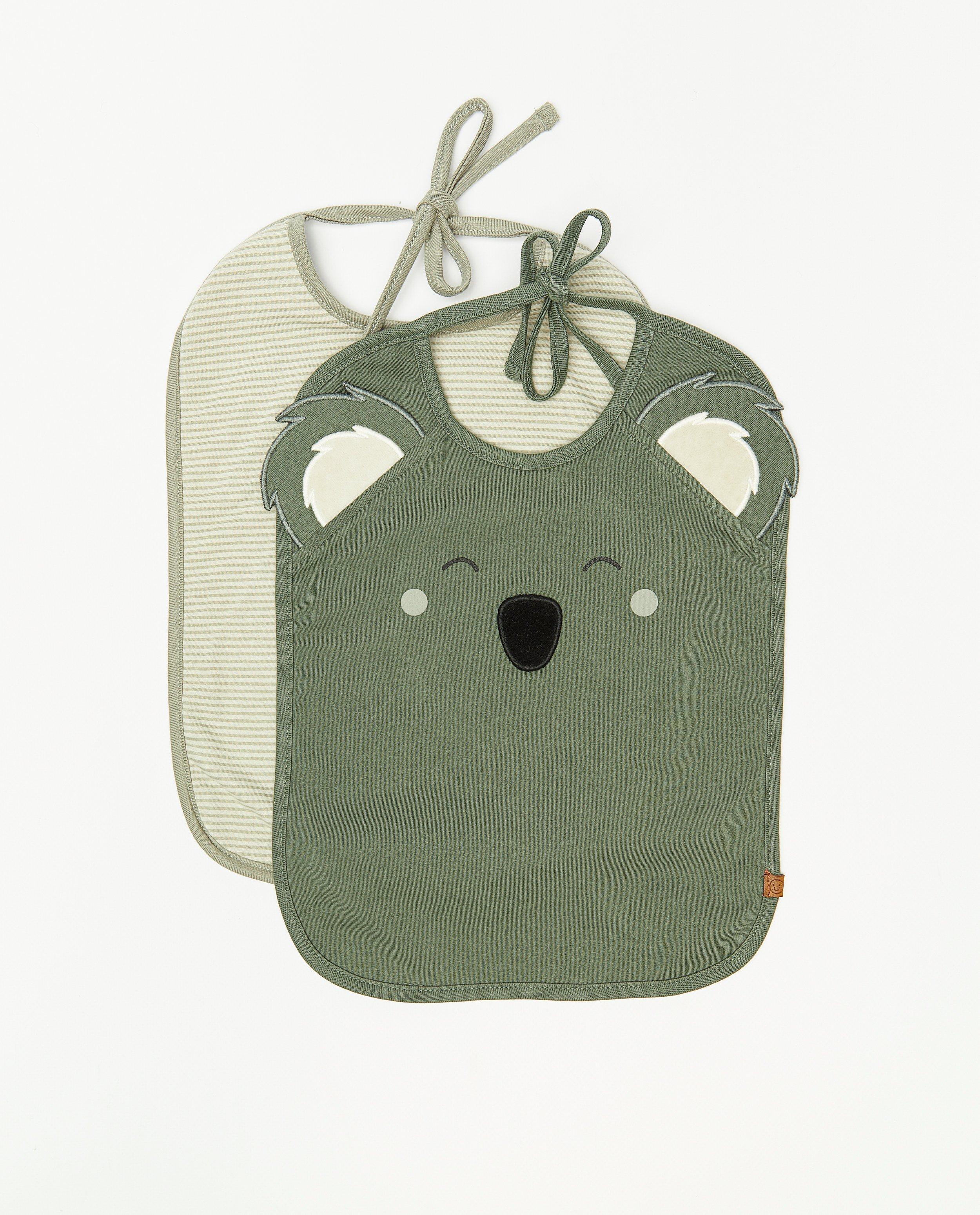 Lot de 2 bavoirs - null - Cuddles and Smiles