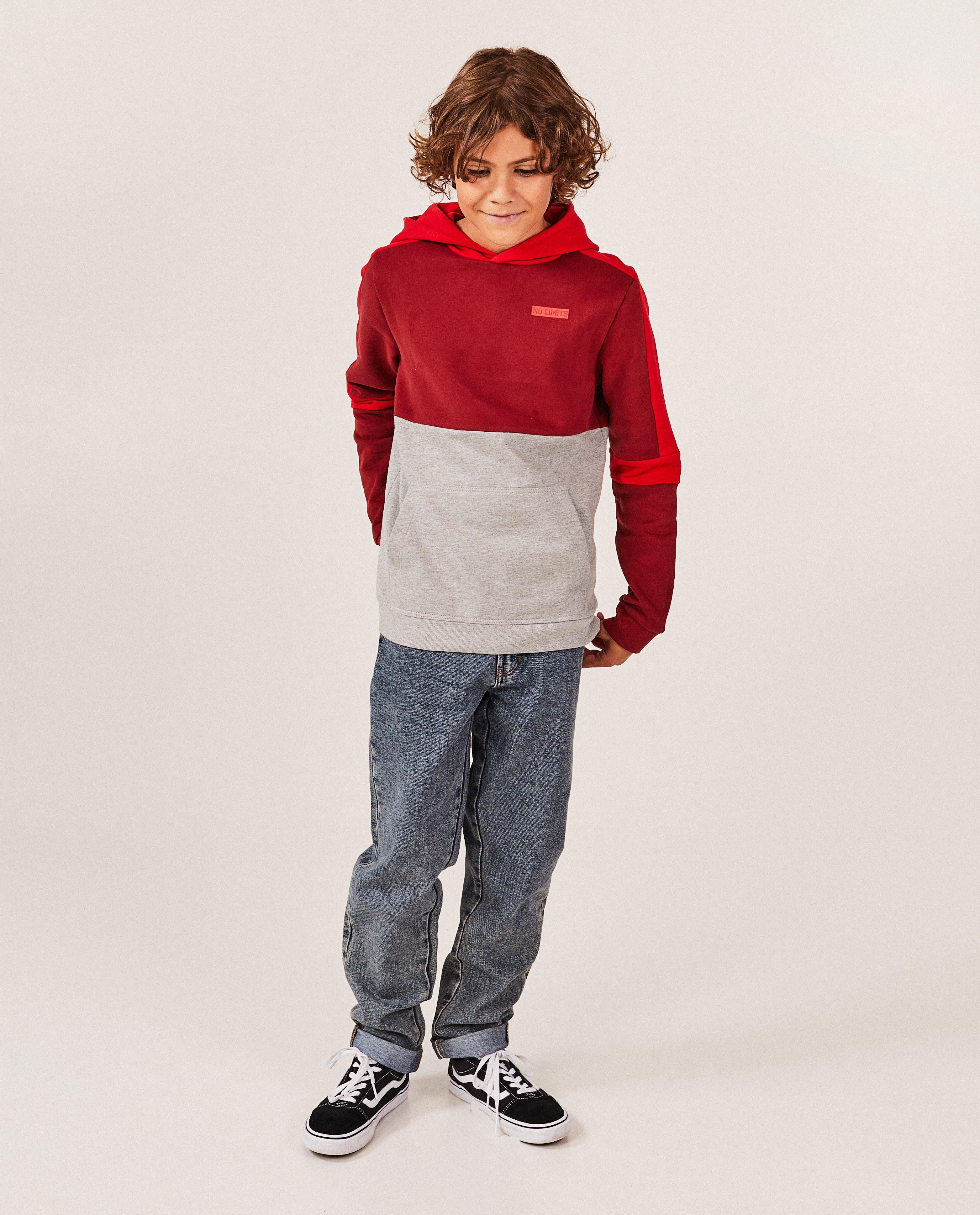 Blauwe jeans, relaxed fit - null - Fish & Chips