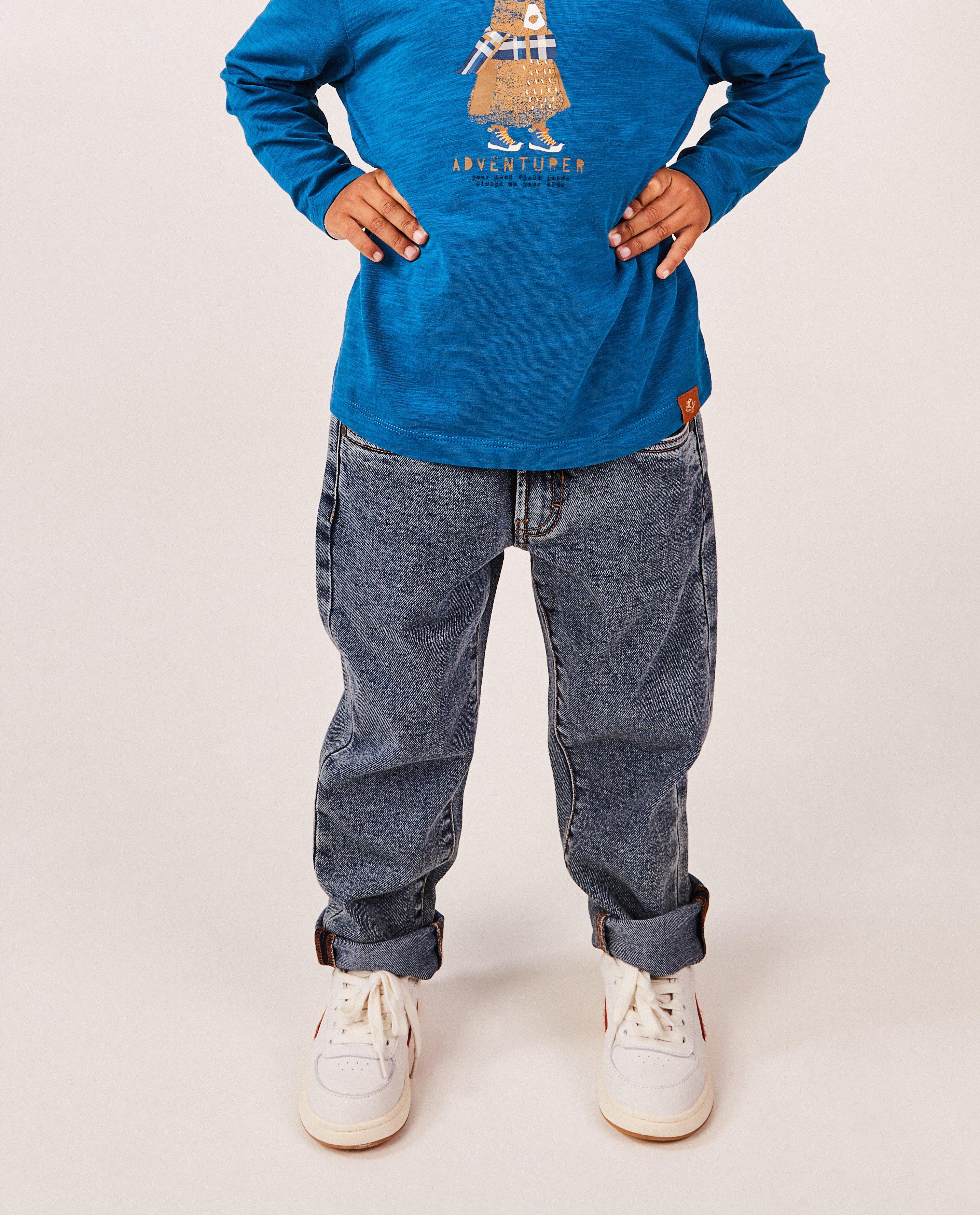 Jeans bleu, relaxed fit - null - Vic le Viking