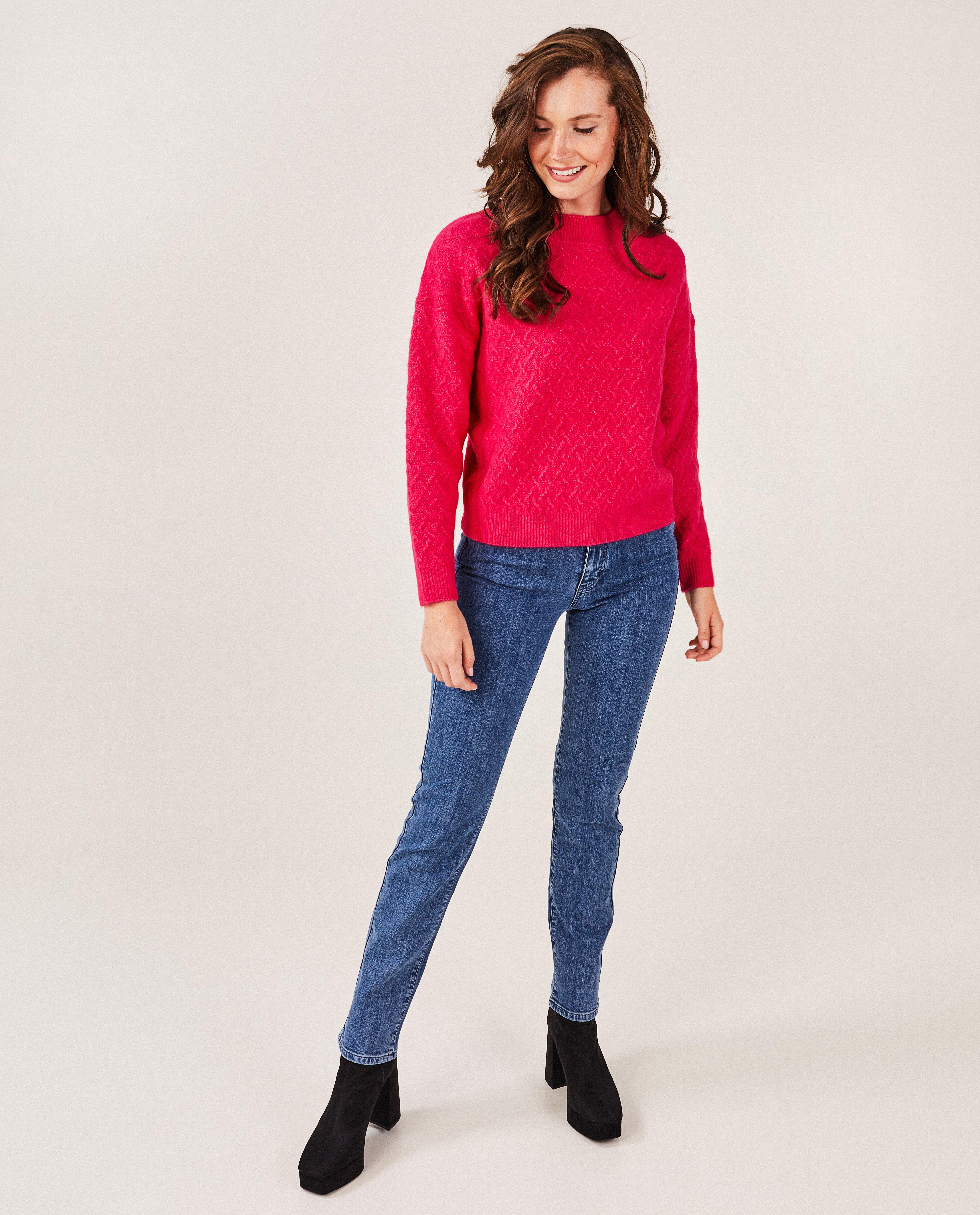 Jeans bleu, straight fit - null - Sora