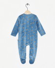 Nachtkleding - Fluwelen pyjama met hondenprint