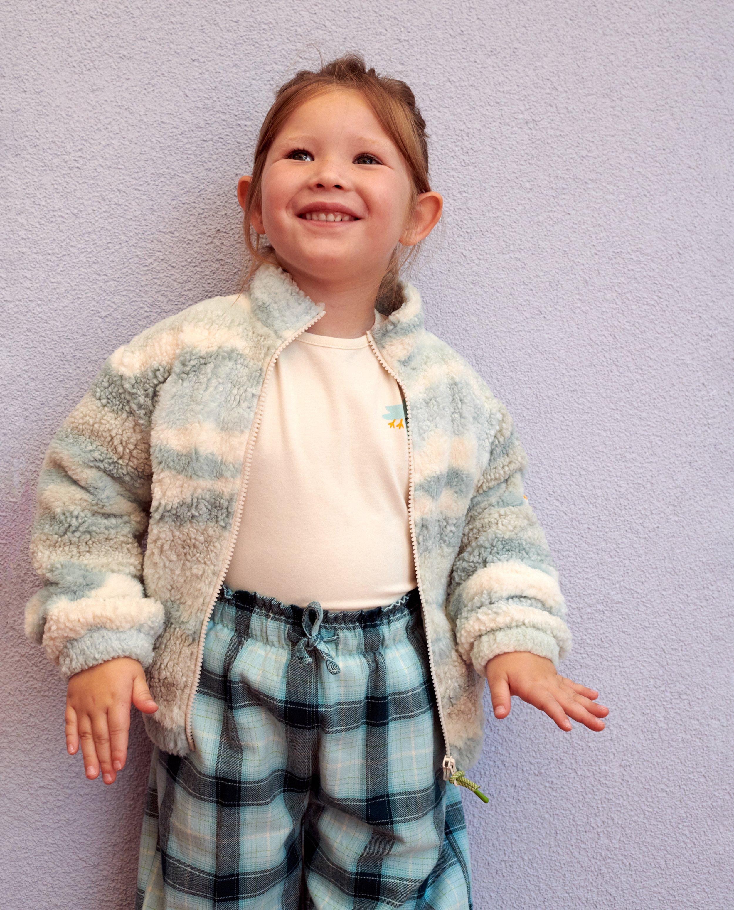 Cardigan - Jas van teddystof