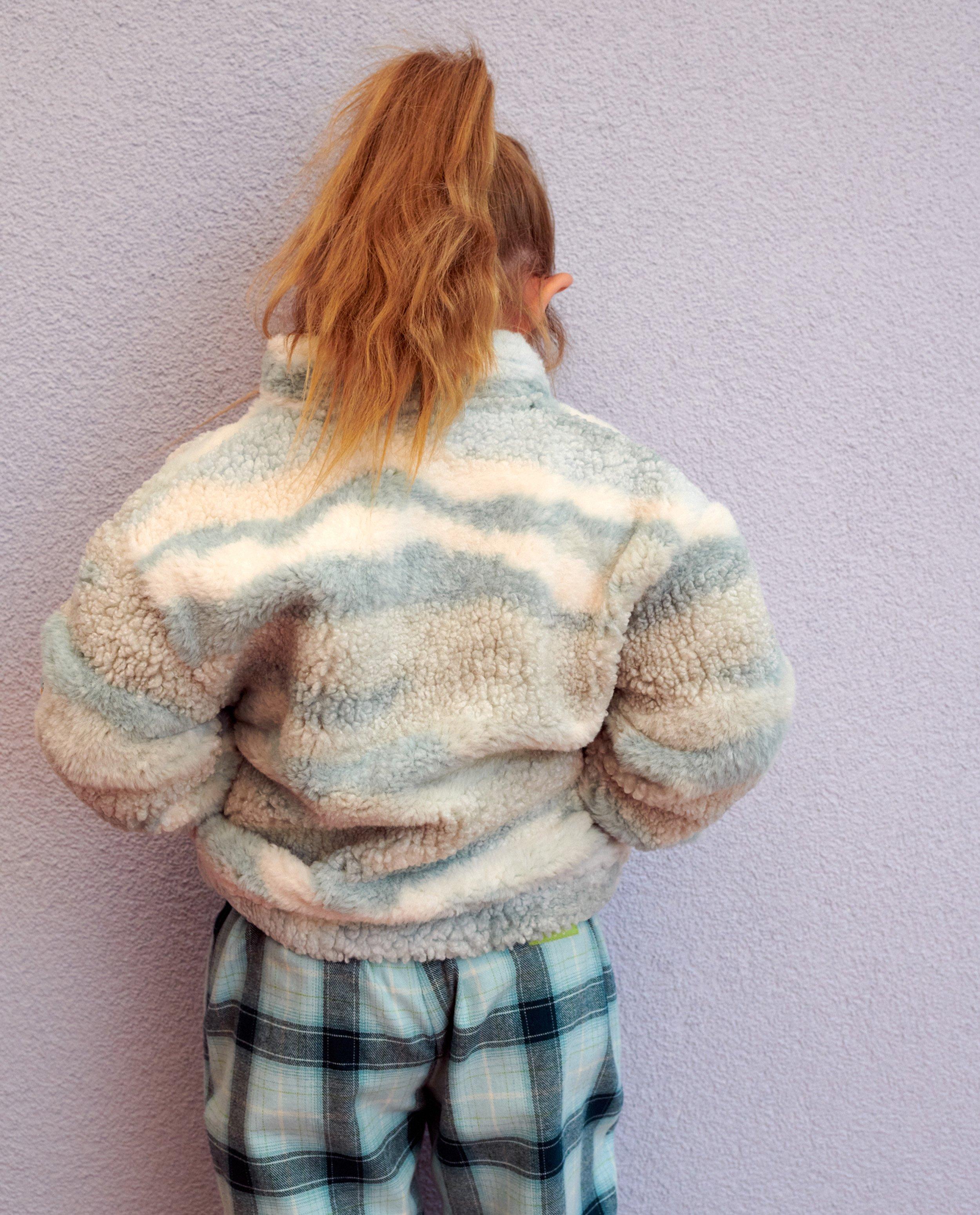 Cardigan - Jas van teddystof