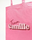 Handtassen - Roze totebag Team Camille