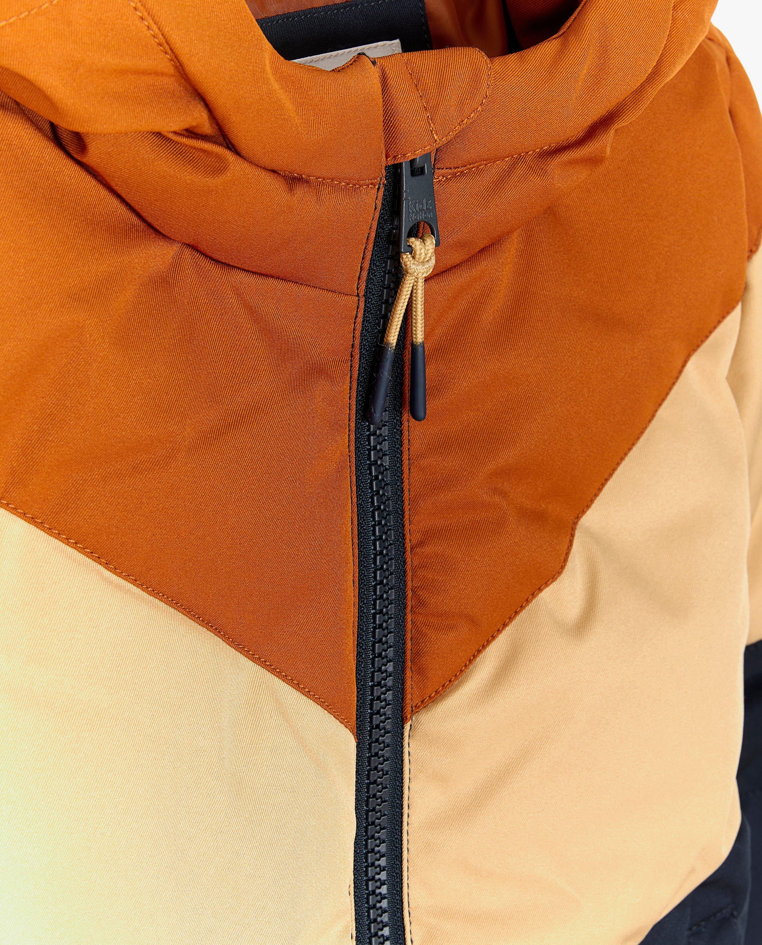Donsjassen - Jas met color block