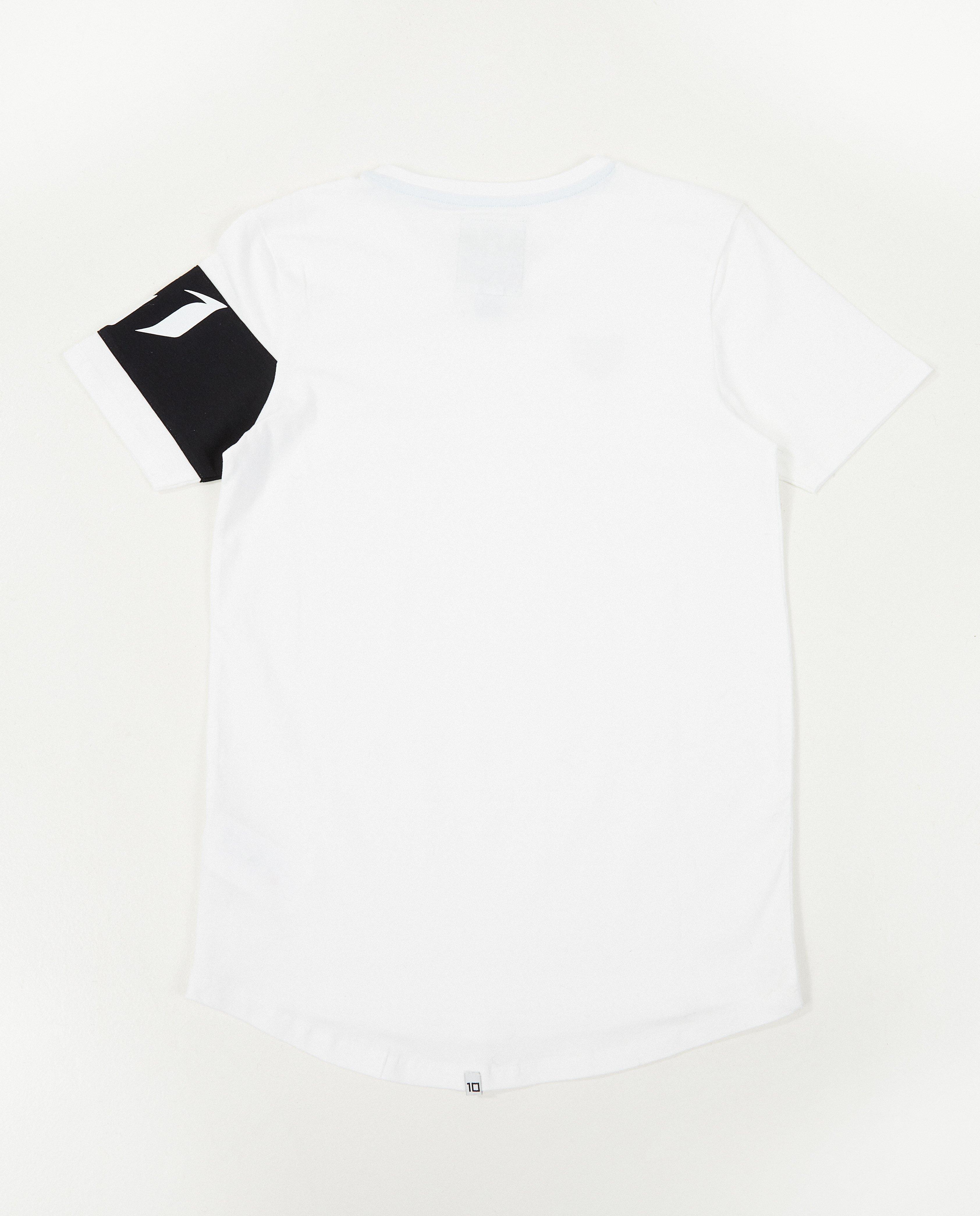 T-shirts - T-shirt met rubberen patch