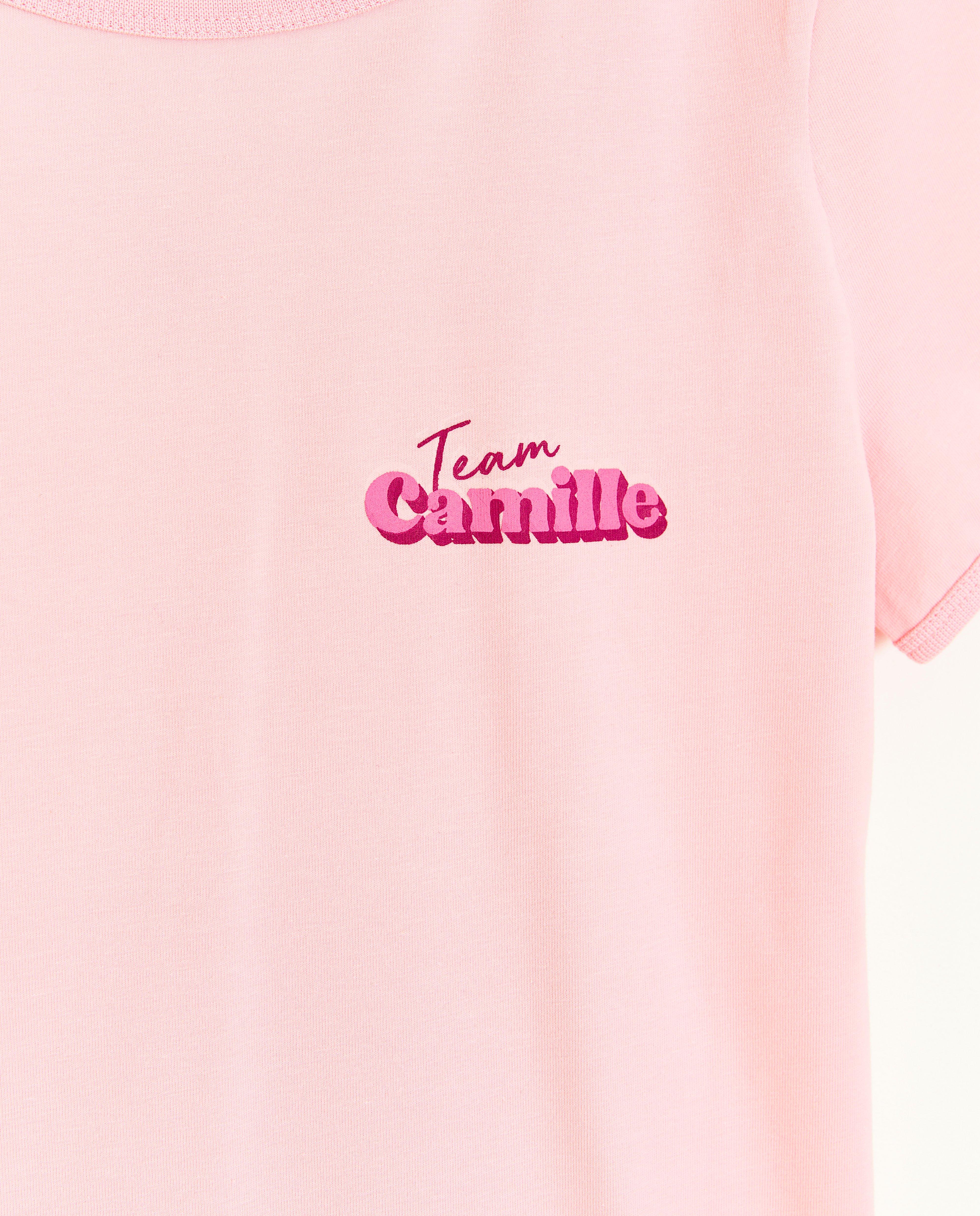 T-shirts - Roze T-shirt Team Camille, XS-XL