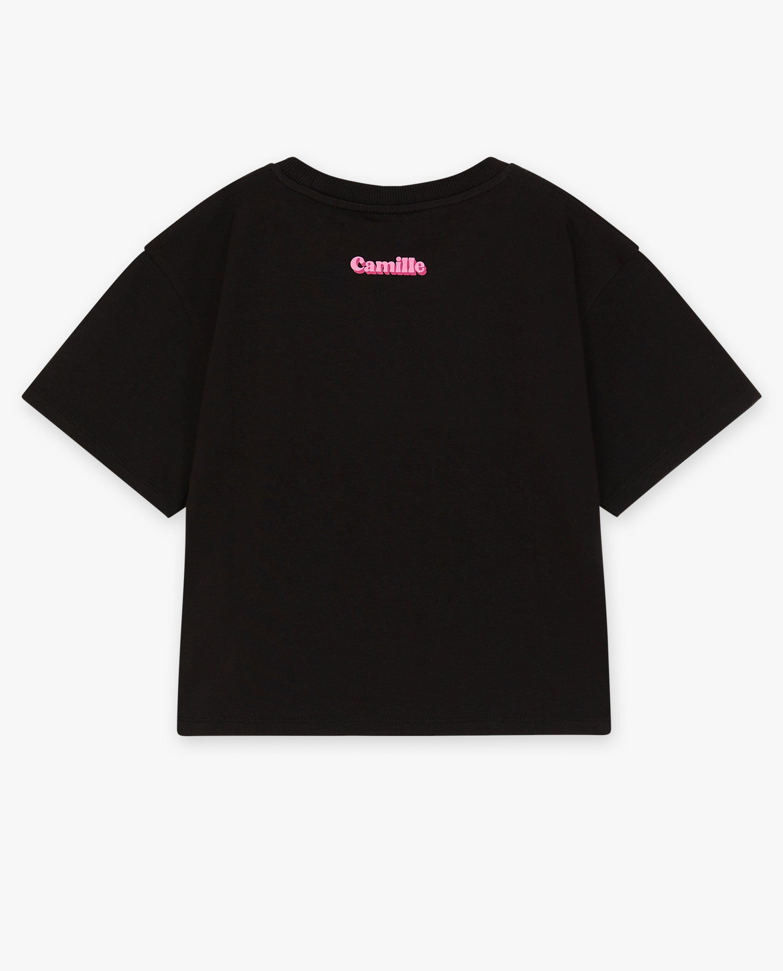 T-shirts - Zwart T-shirt Vuurwerk