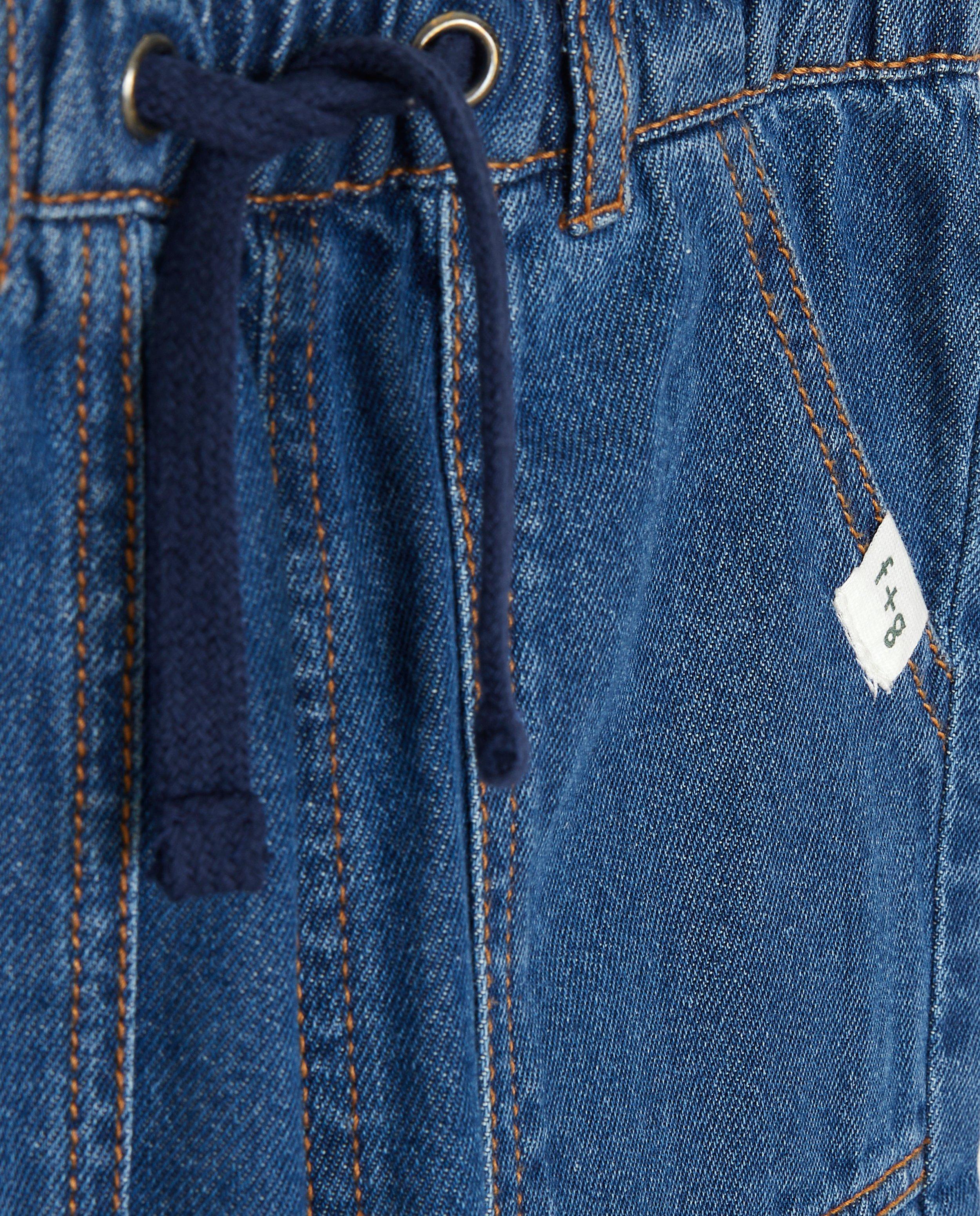 Jeans - Blauwe jeansbroek, relaxed fit