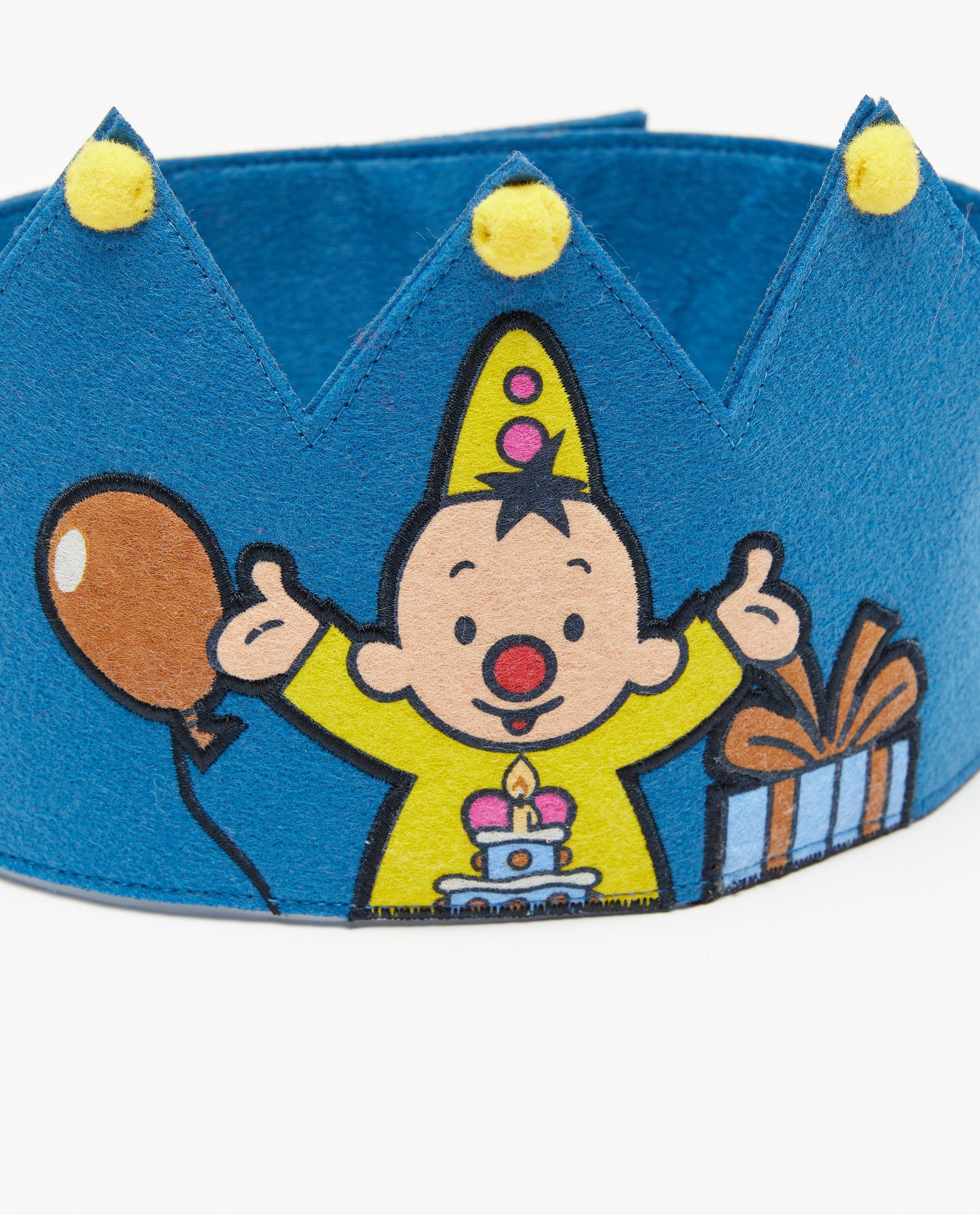 Bonneterie - Couronne d’anniversaire bleue
