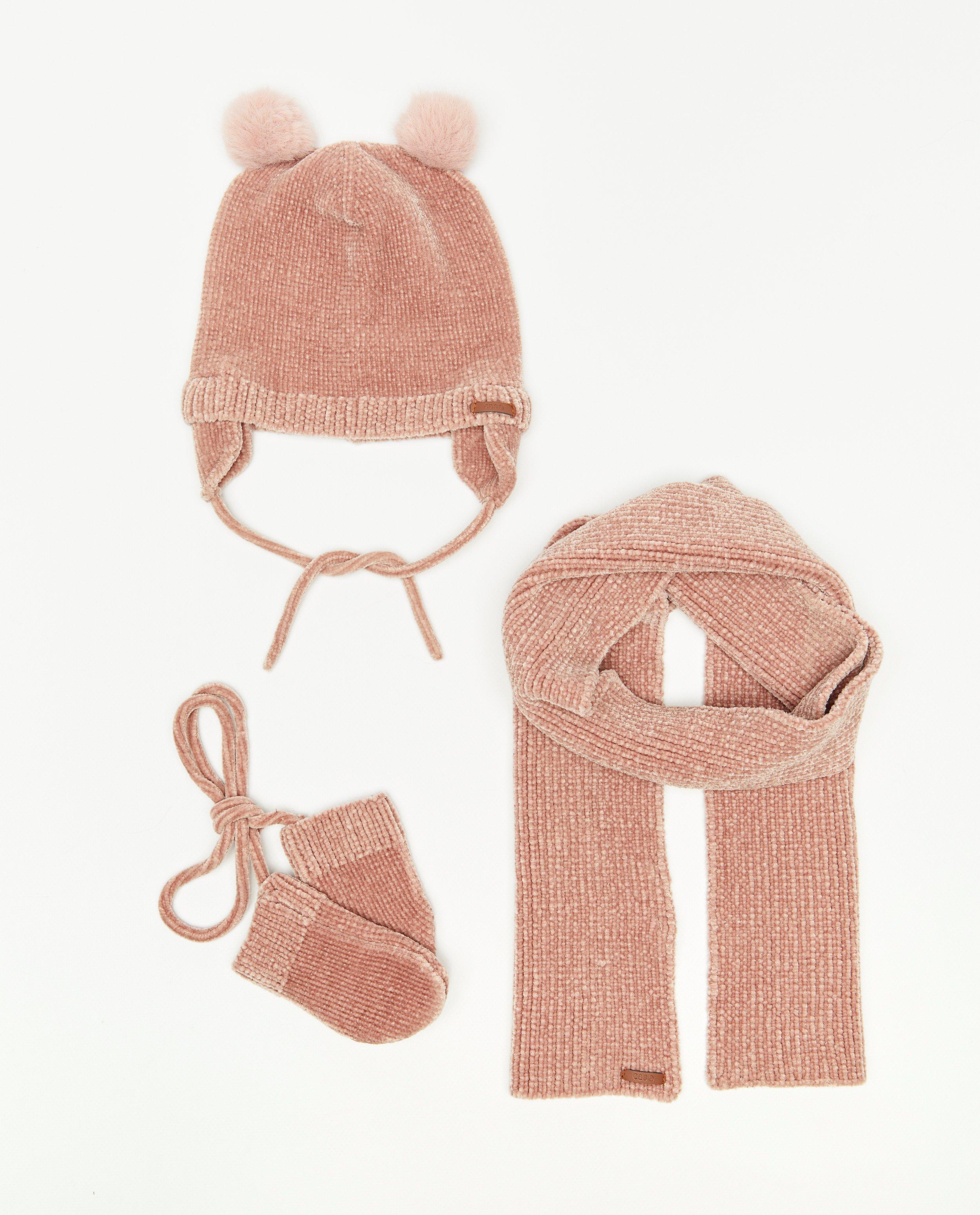 Set: muts + sjaal + handschoenen baby - null - Cuddles and Smiles