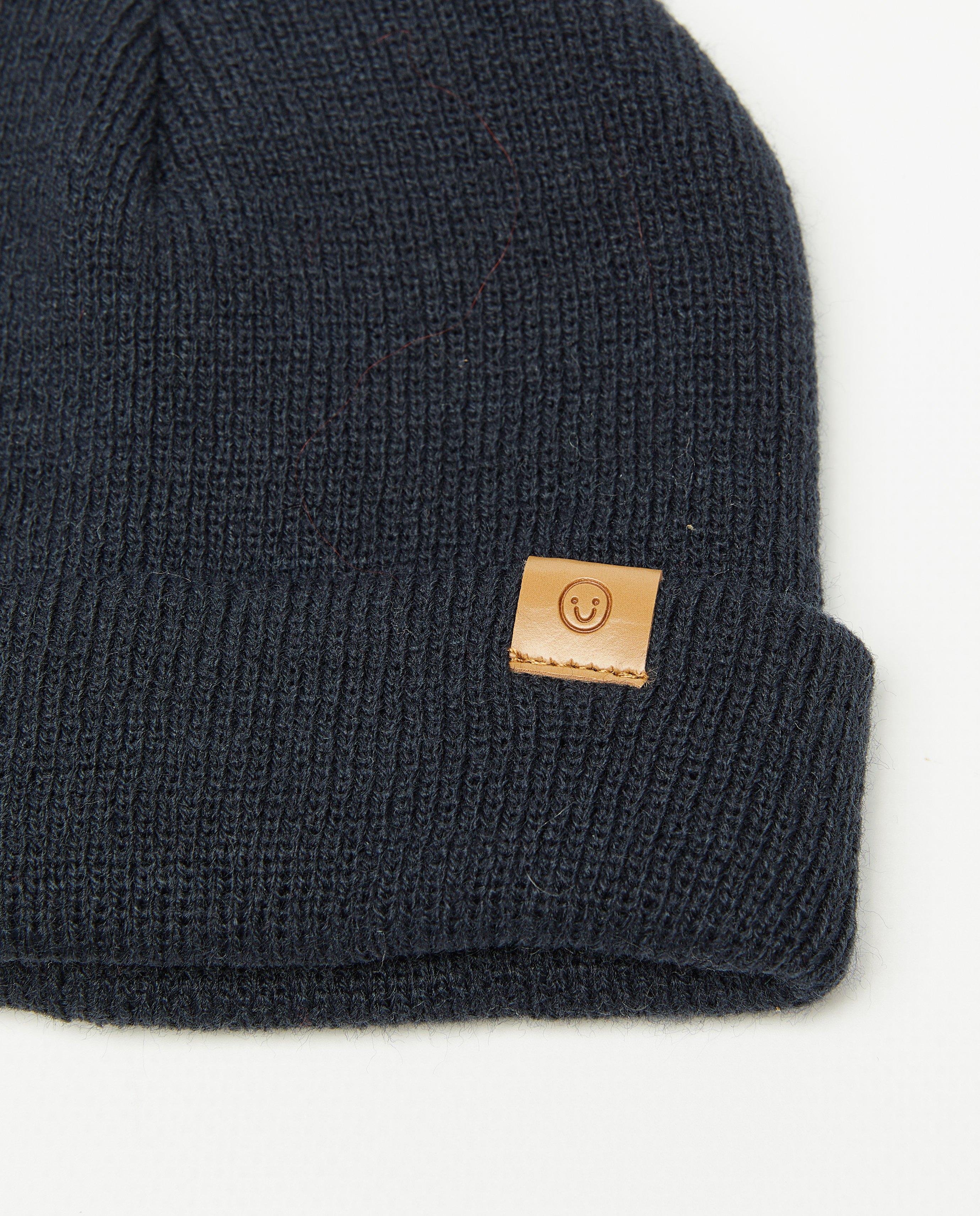 Ensemble&nbsp;: bonnet + &eacute;charpe + gants b&eacute;b&eacute;  - D&eacute;tails du produit - bleu fonc&eacute; - image num&eacute;ro 3